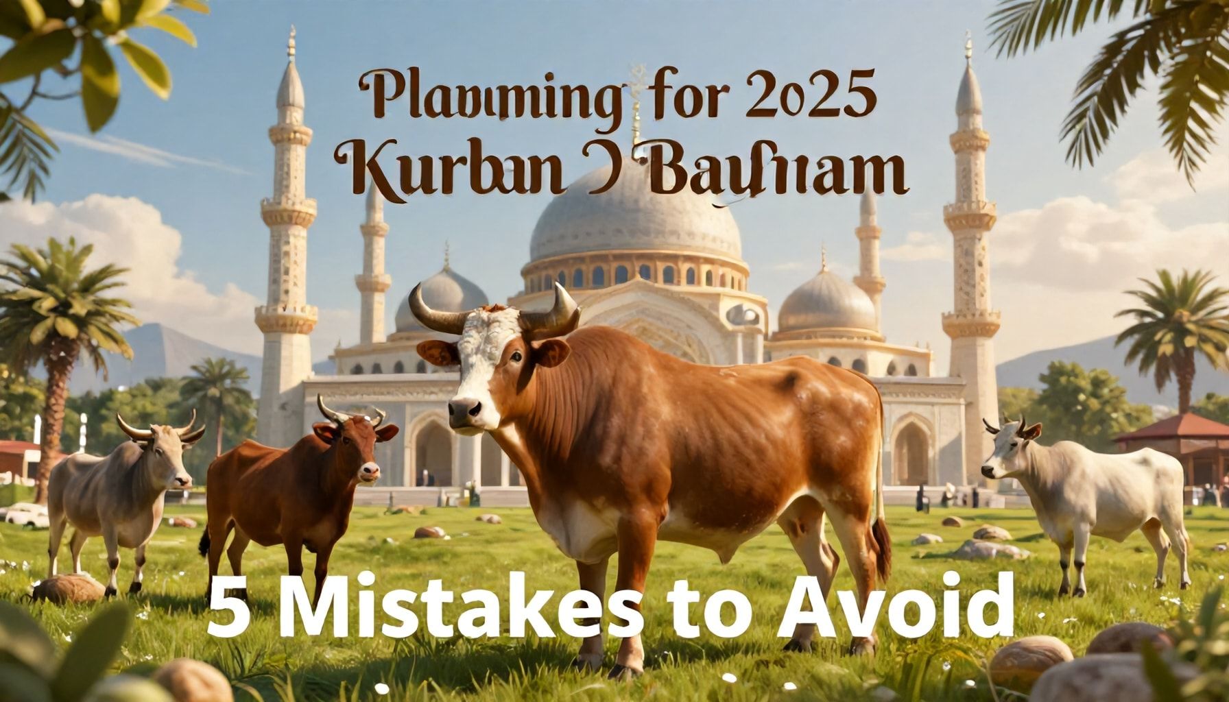 Kurban Bayramı 2025 Planlaması: 5 Hata Yaptığınızı Düşürmek İçin*