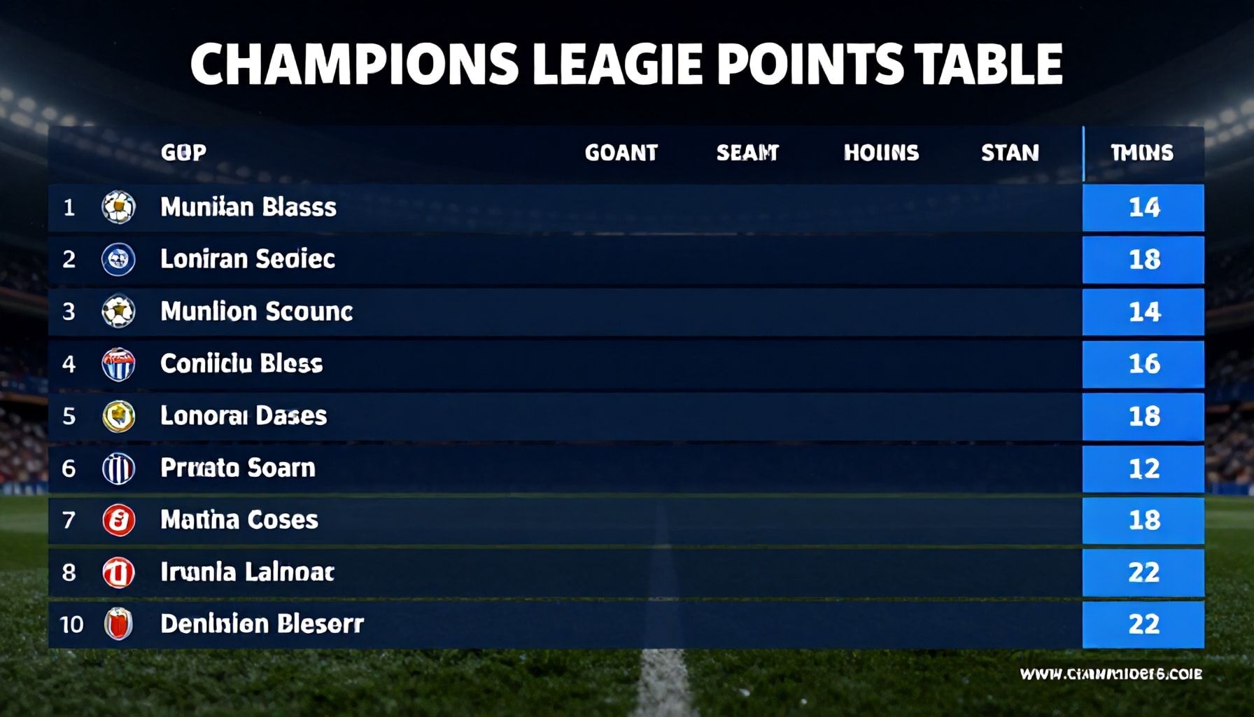 Neden Şampiyonlar Ligi Puan Durumu Takımların Performansını Doğru Yansıtmıyor?*