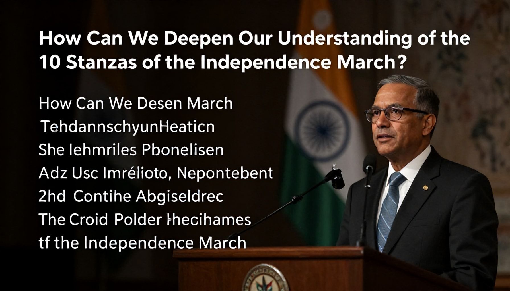 İstiklal Marşı'nın 10 Kıtasını Nasıl Derinlemeye Başlarız?*