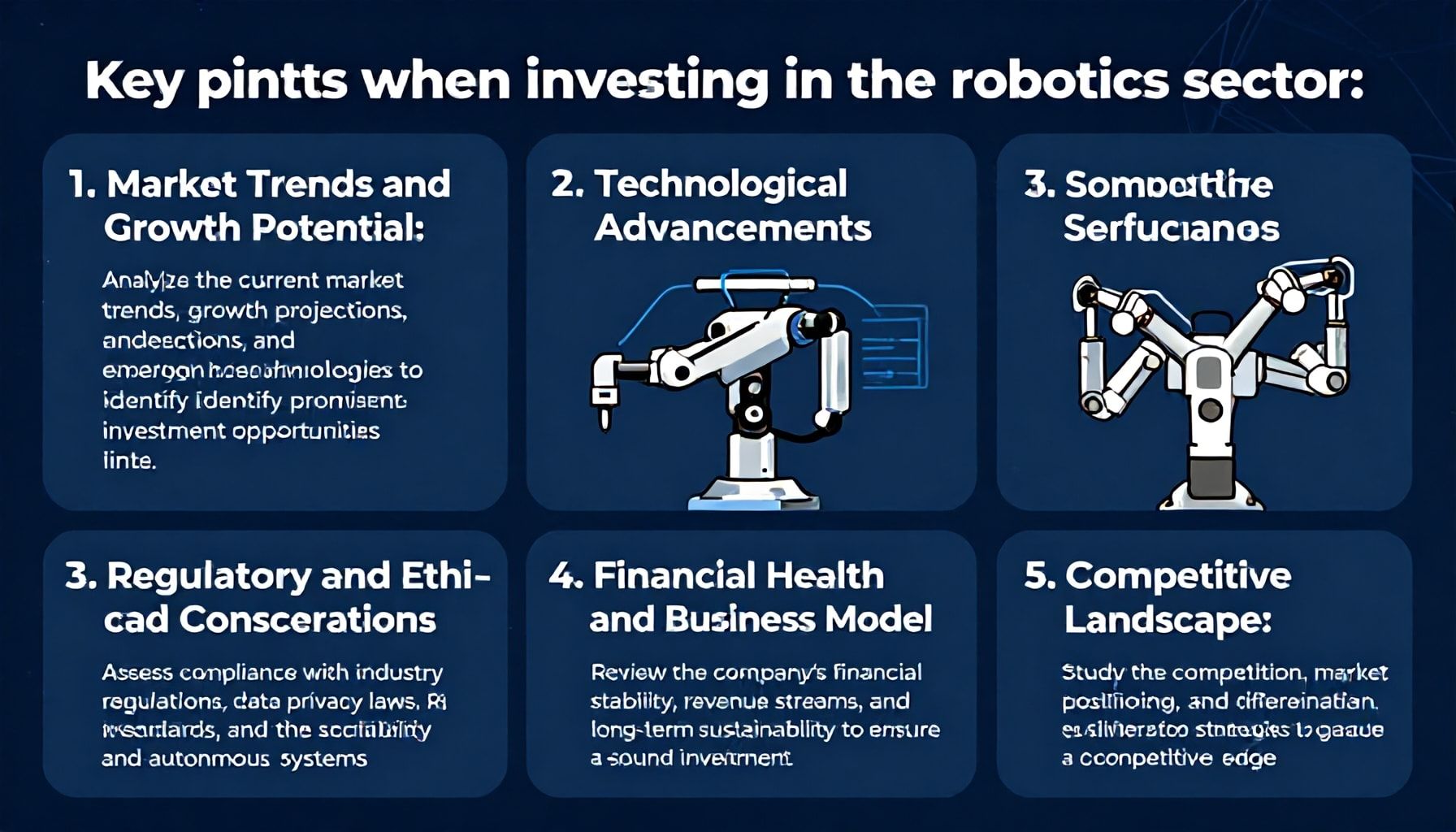 Robotik Sektöründe Yatırım Yaparken Dikkat Edilmesi Gereken 5 Ana Nokta*