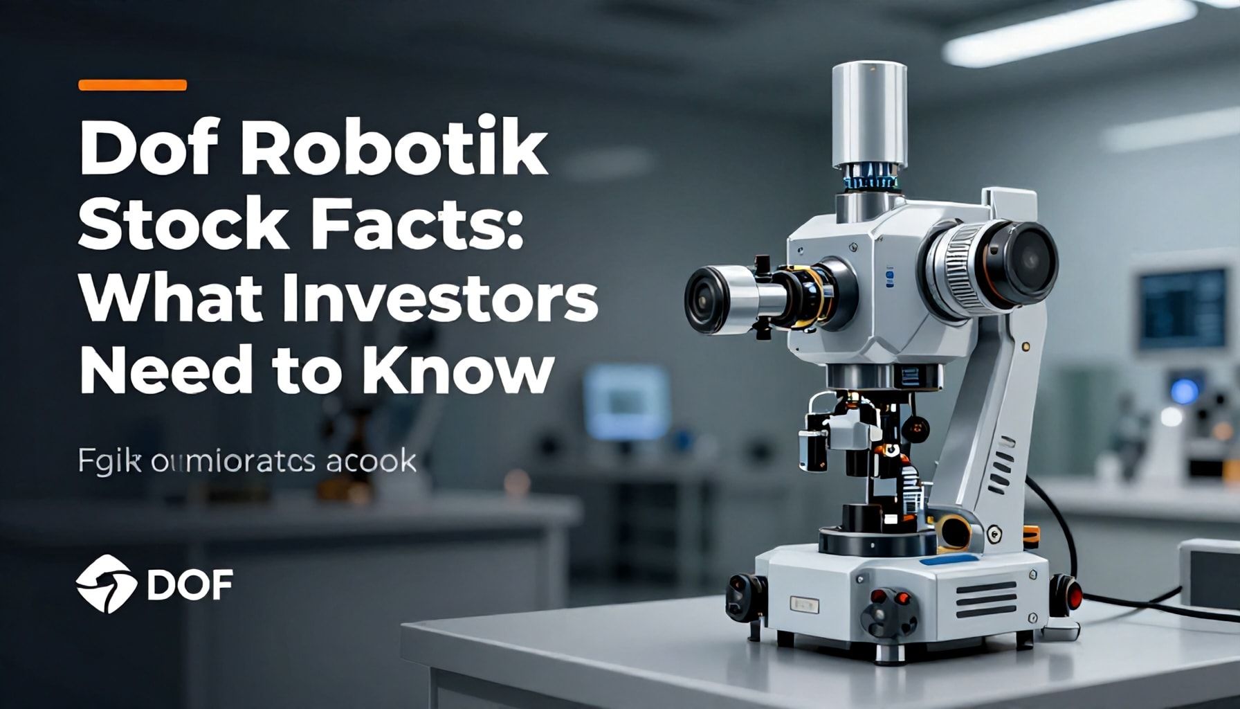 Dof Robotik Hisse Gerçekleri: Yatırımcıların Bilmesi Gerekenler*