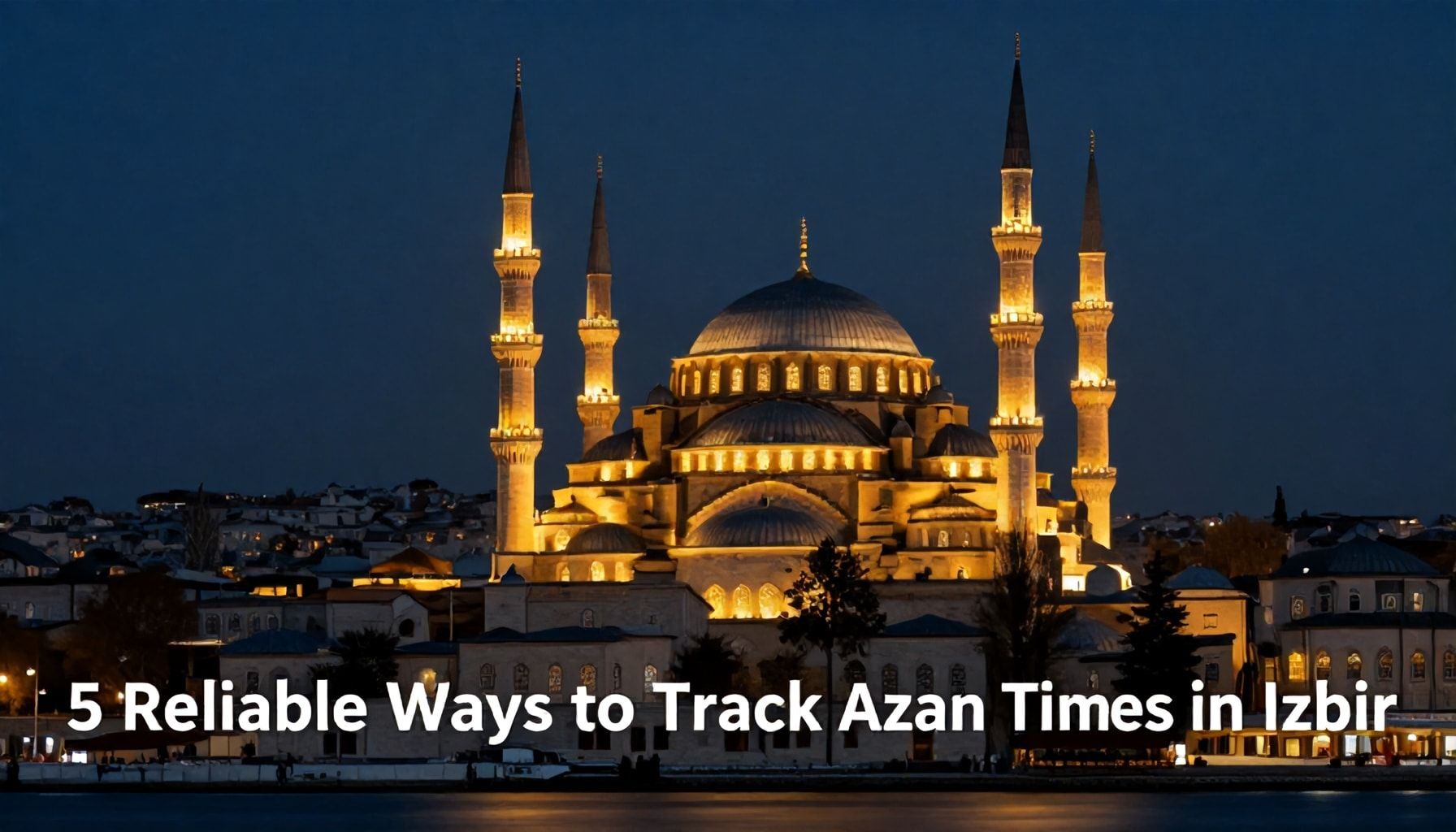 5 Güvenilir Yöntemle İzmir'de Ezan Vakti Takip Edin*