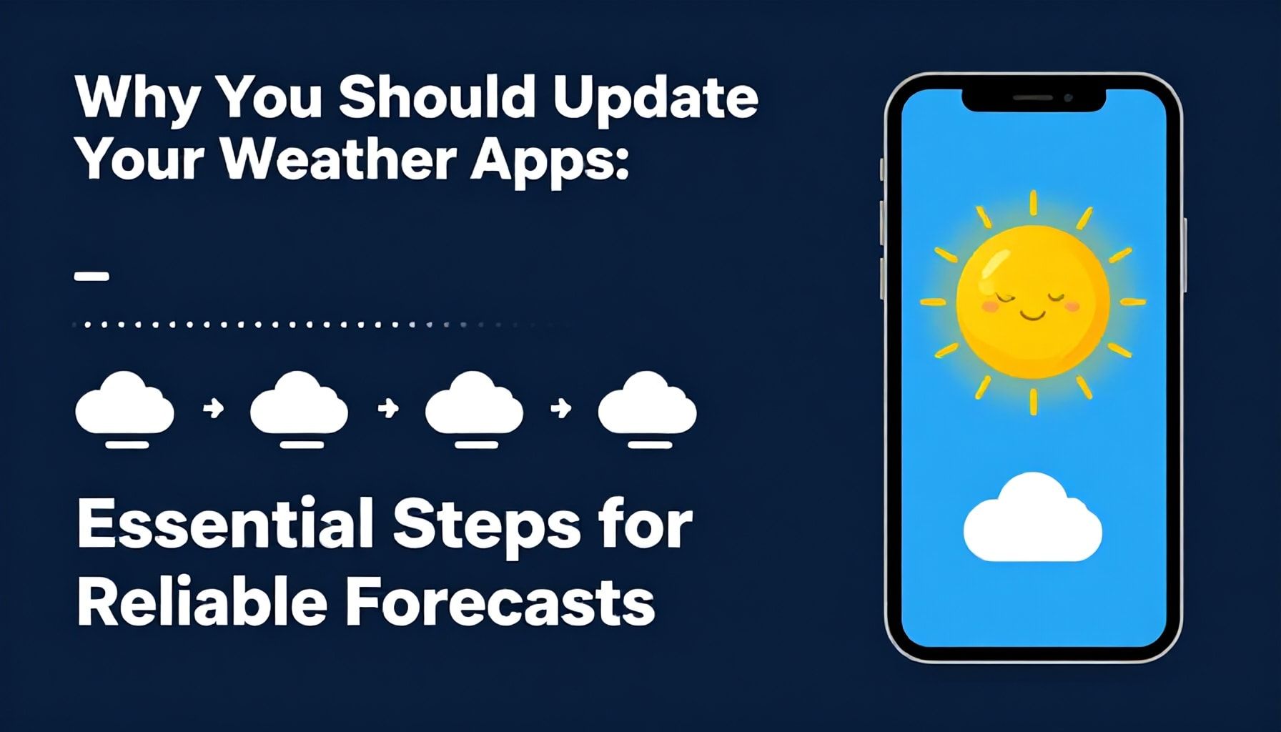 Neden Hava Durumu Uygulamalarınızı Güncellemeniz Gerekiyor: Güvenilir Tahminler İçin Temel Adımlar*