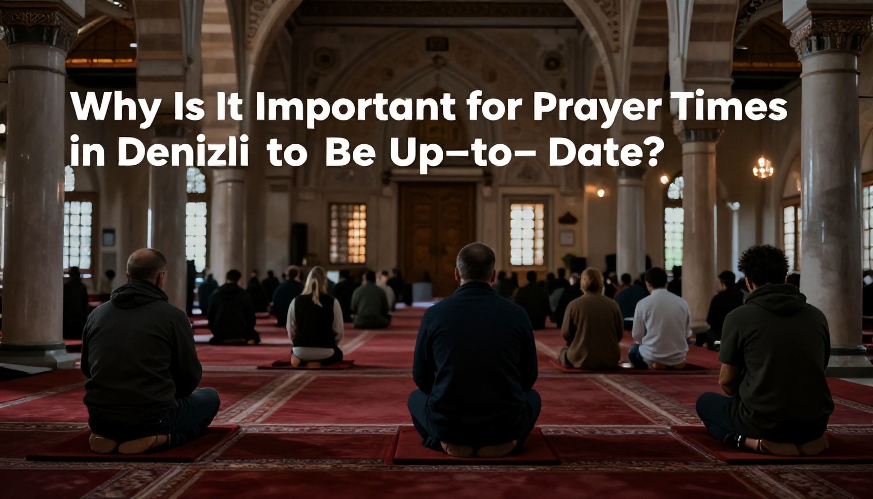 Denizli'de Namaz Vakitlerinin Neden Güncel Olması Önemli?*