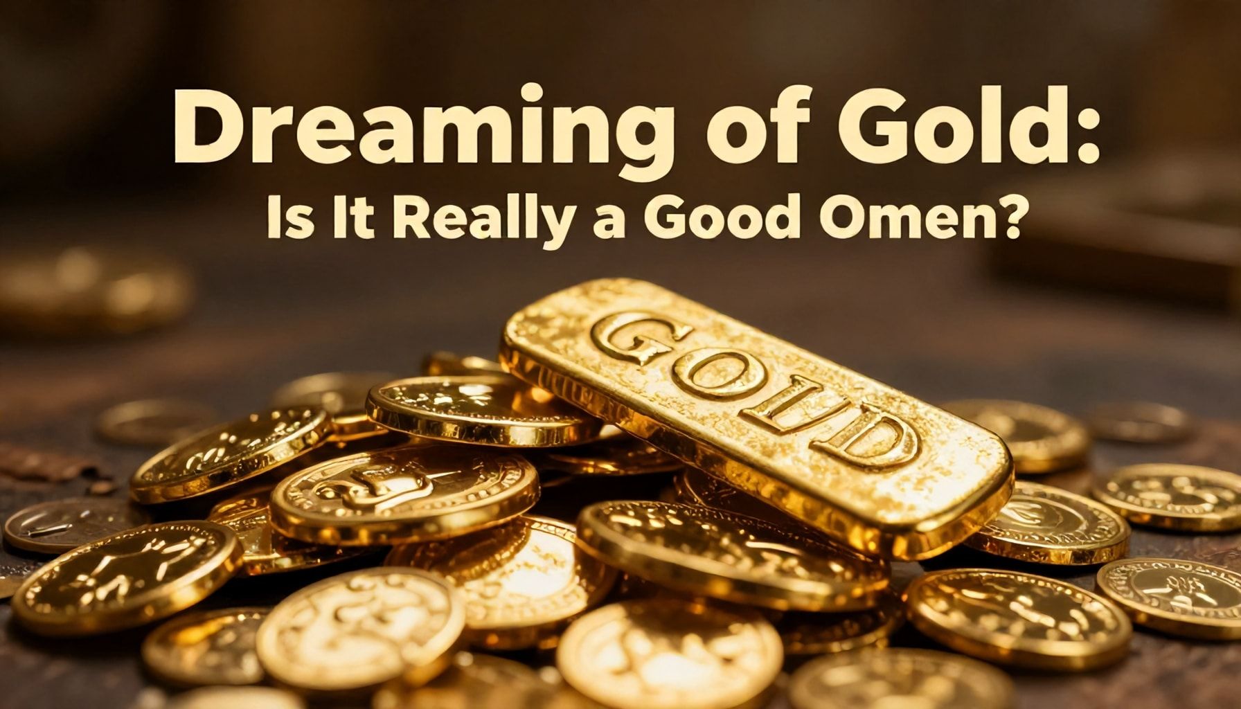 Rüyada Altın Görmek: Gerçekten Mi İyi Bir İşaret?*