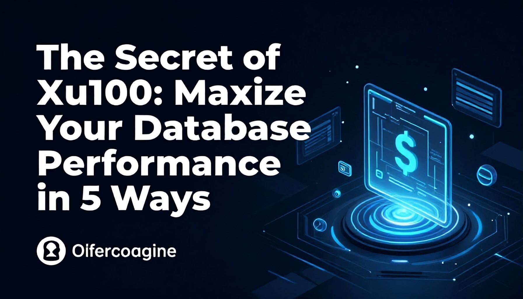 Xu100’ün Sırrı: 5 Yolla Veritabanı Performansınızı Maksimize Edin*