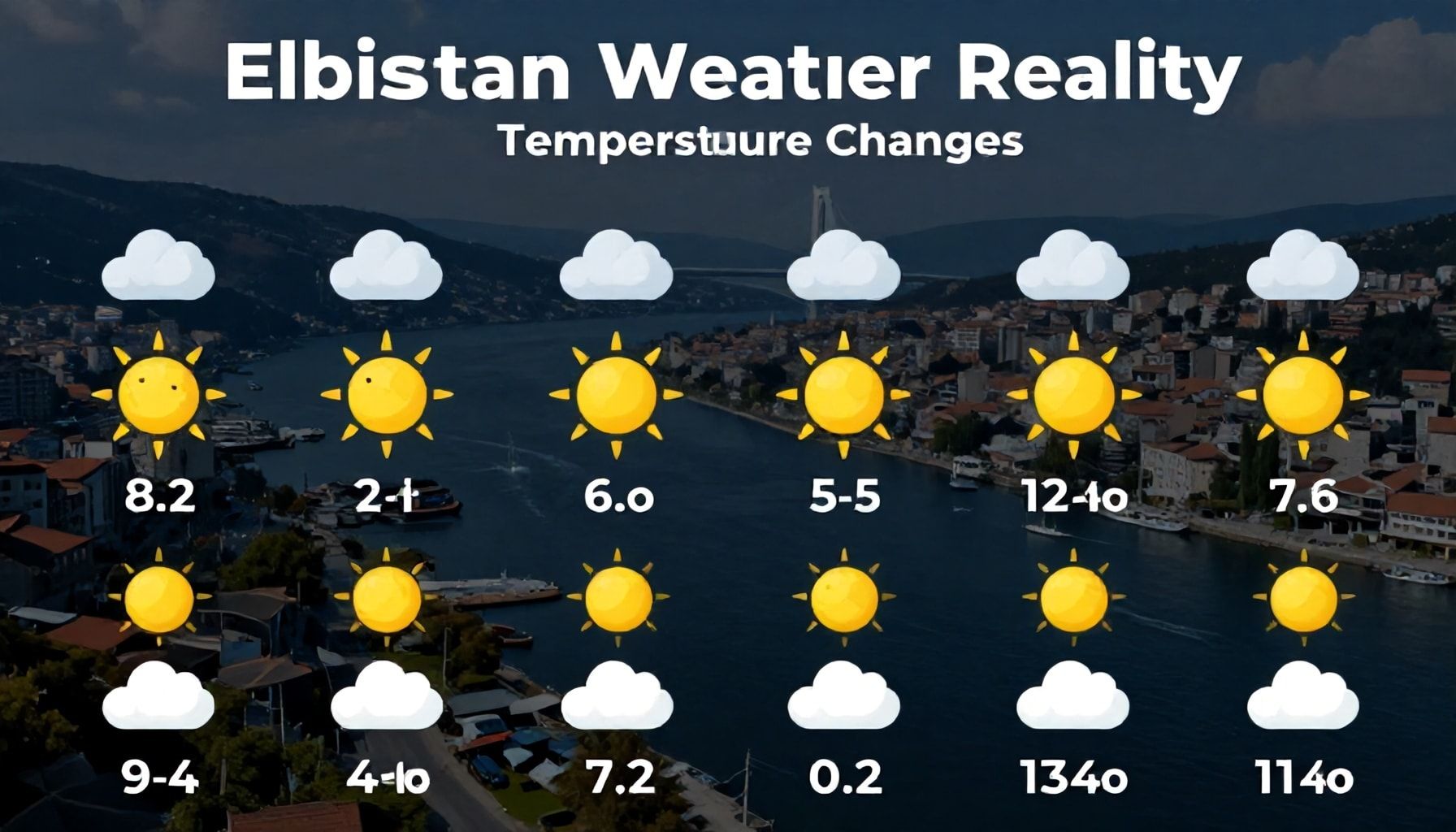 Elbistan Hava Durumu Gerçeği: Sıcaklık Değişimleri ve Gezici İçin Dikkat Edilmesi Gerekenler*