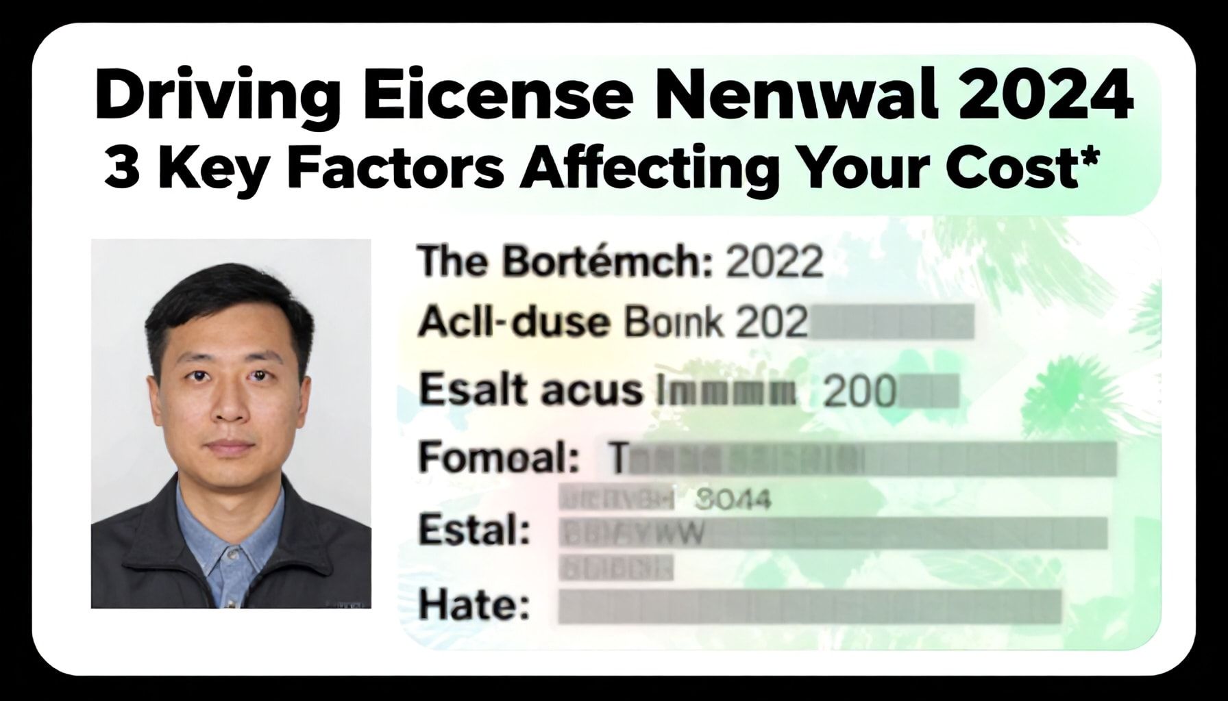 Ehliyet Yenileme Ücretleri 2024: Ne Kadar Ödediğinizi Etkeden 3 Ana Faktor*