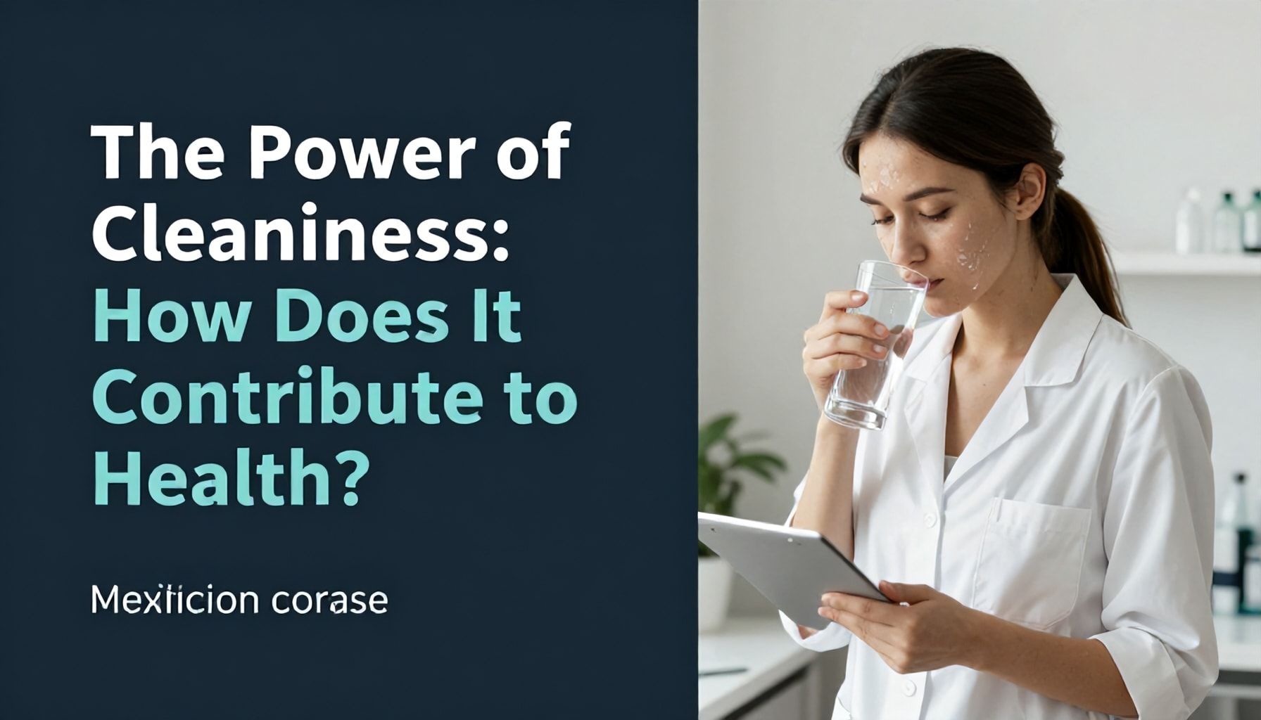 Temizliğin Gücü: Sağlığa Nasıl Katkıda Bulunur?*