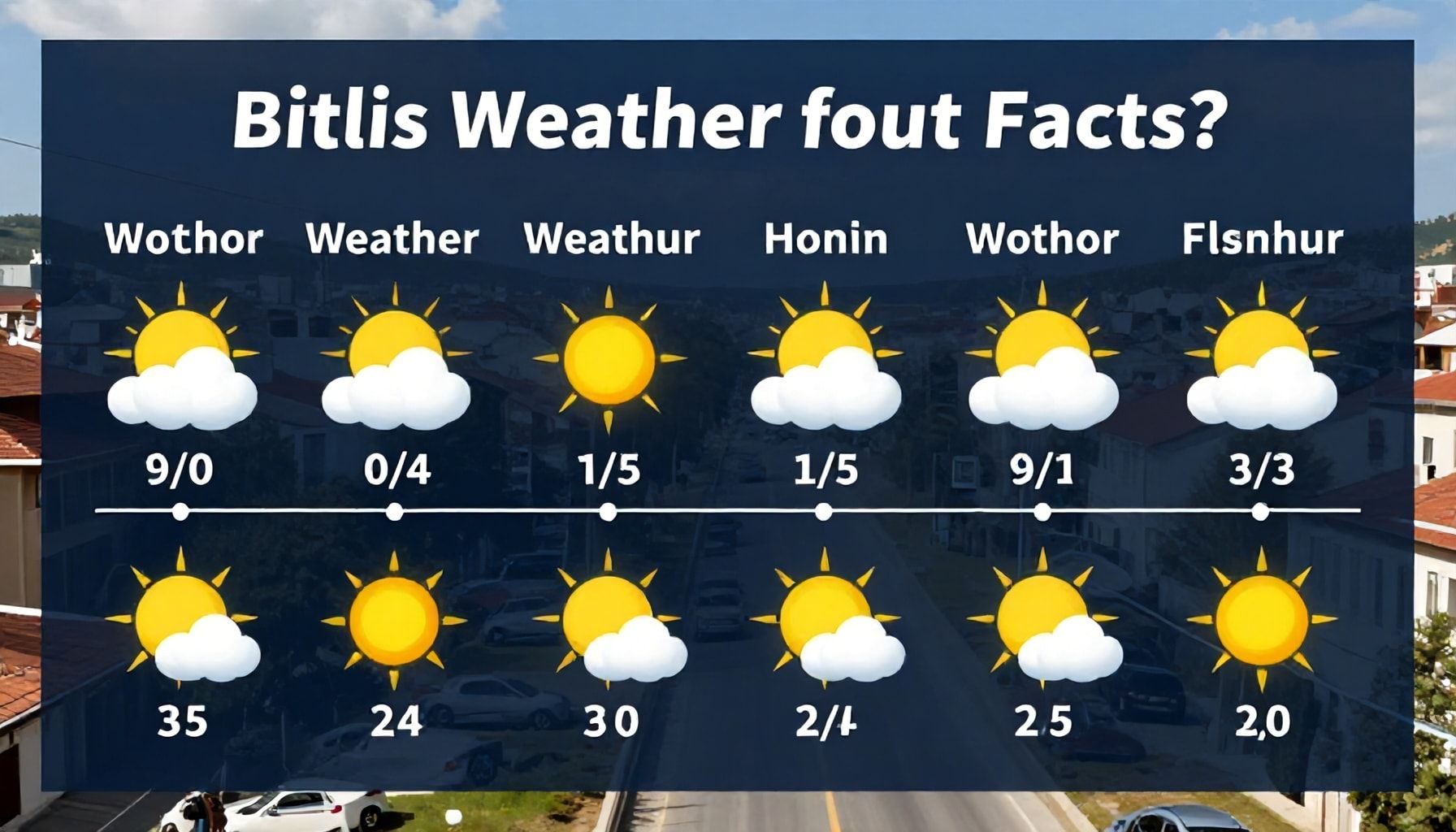 Bitlis'in Hava Durumu Gerçekleri: Ne Beklemeniz Gerekiyor?*