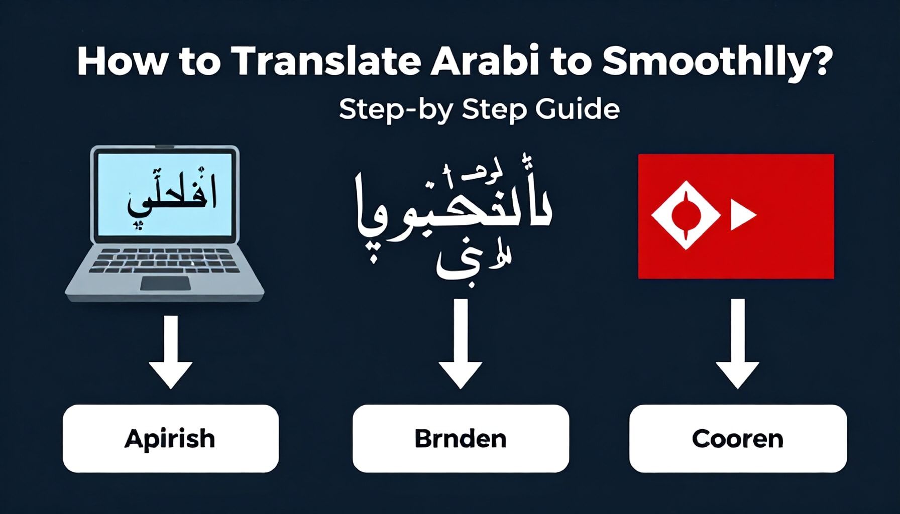 Arapçayı Türkçeye Akıcı Çeviri Nasıl Yapılır? Adım Adım Rehber*