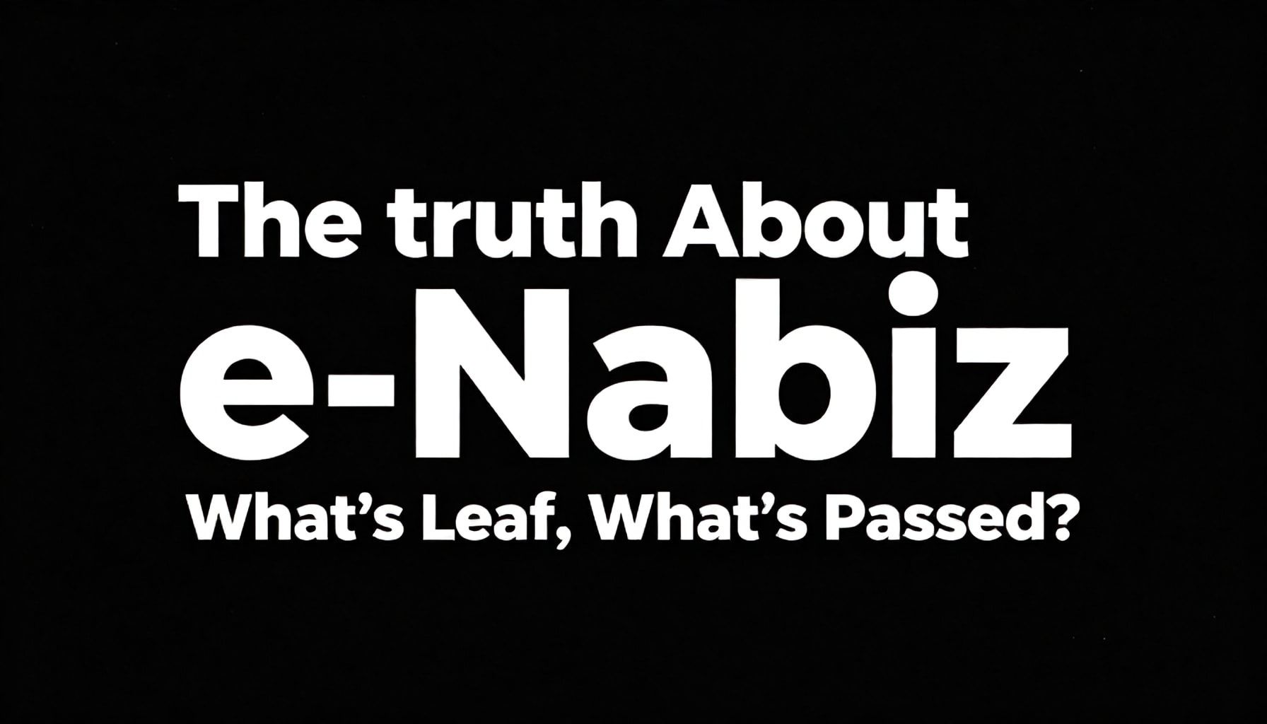 e-Nabız’ın Gerçekleri: Ne Kaldı, Ne Geçti?*