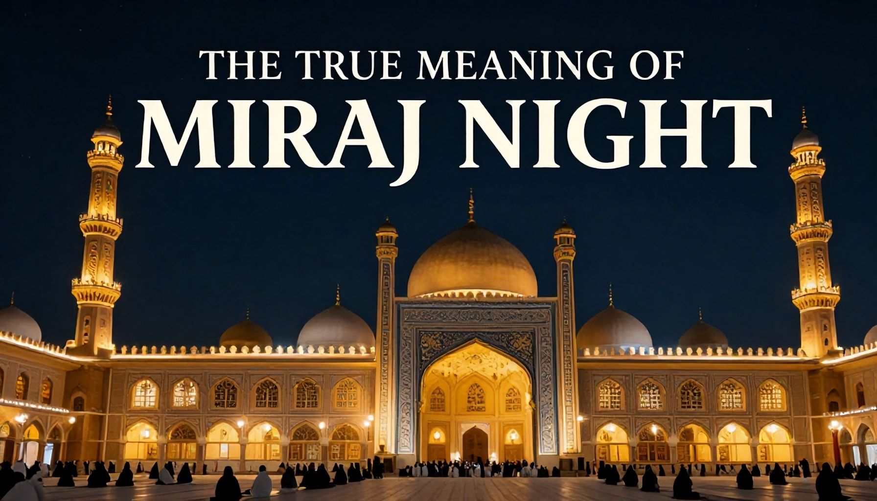 Miraç Kandili'nin Gerçek Anlaması: Dinimizin En Özel Gecesi*