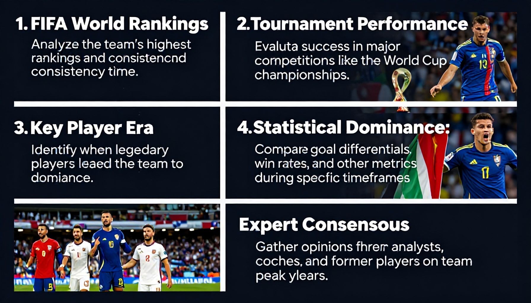 5 Farklı Yöntemle Milli Maçların En Güçlü Dönemlerini Belirleyin