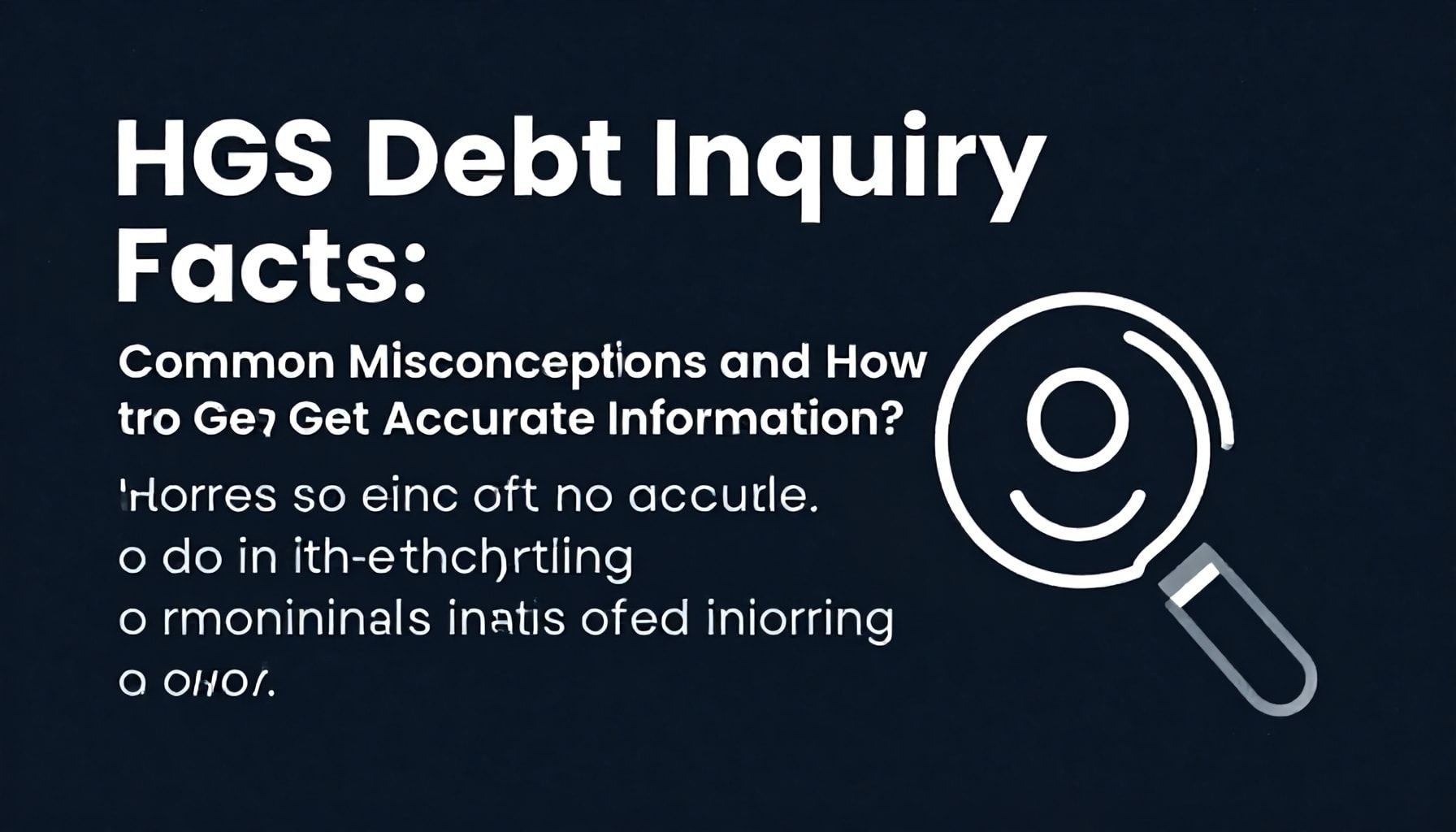 HGS Borç Sorgulama Gerçekleri: Yanlış Bilinenler ve Nasıl Doğru Bilgi Alabilirsiniz?*