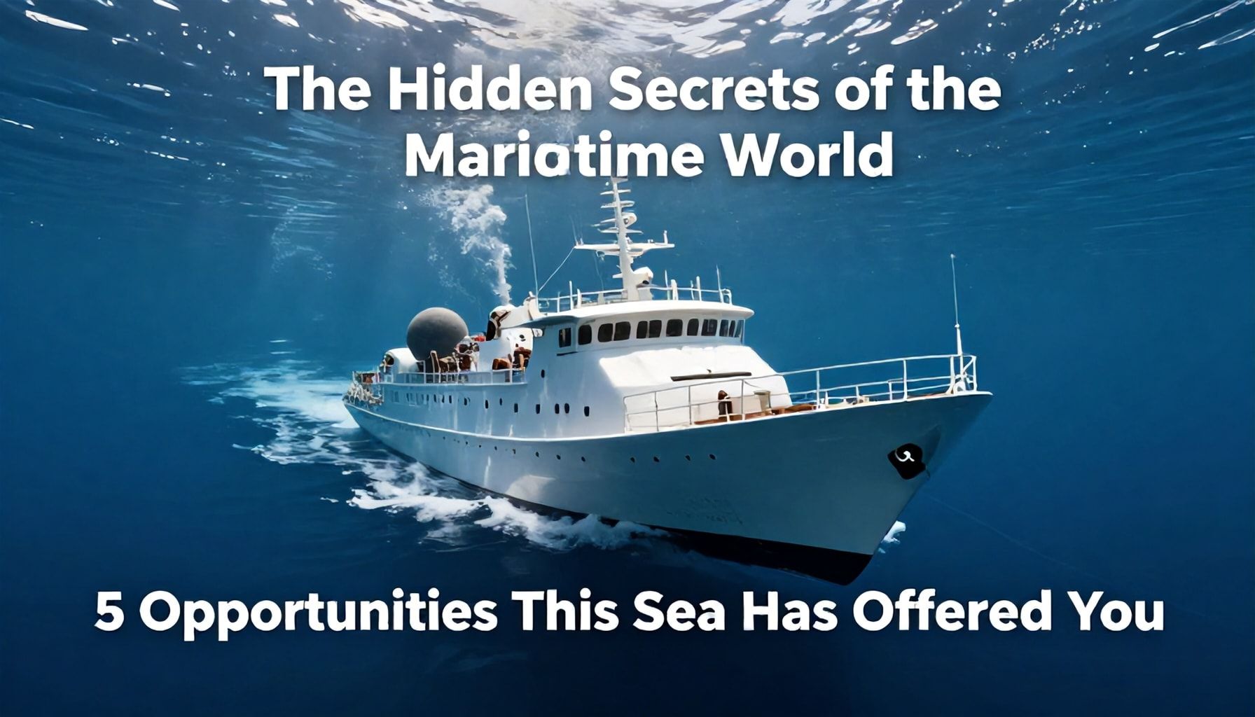 Denizcilik Dünyasının Gizli Sırları: Taşacak Bu Deniz'in Size Sunmuş Olduğu 5 Fırsat*