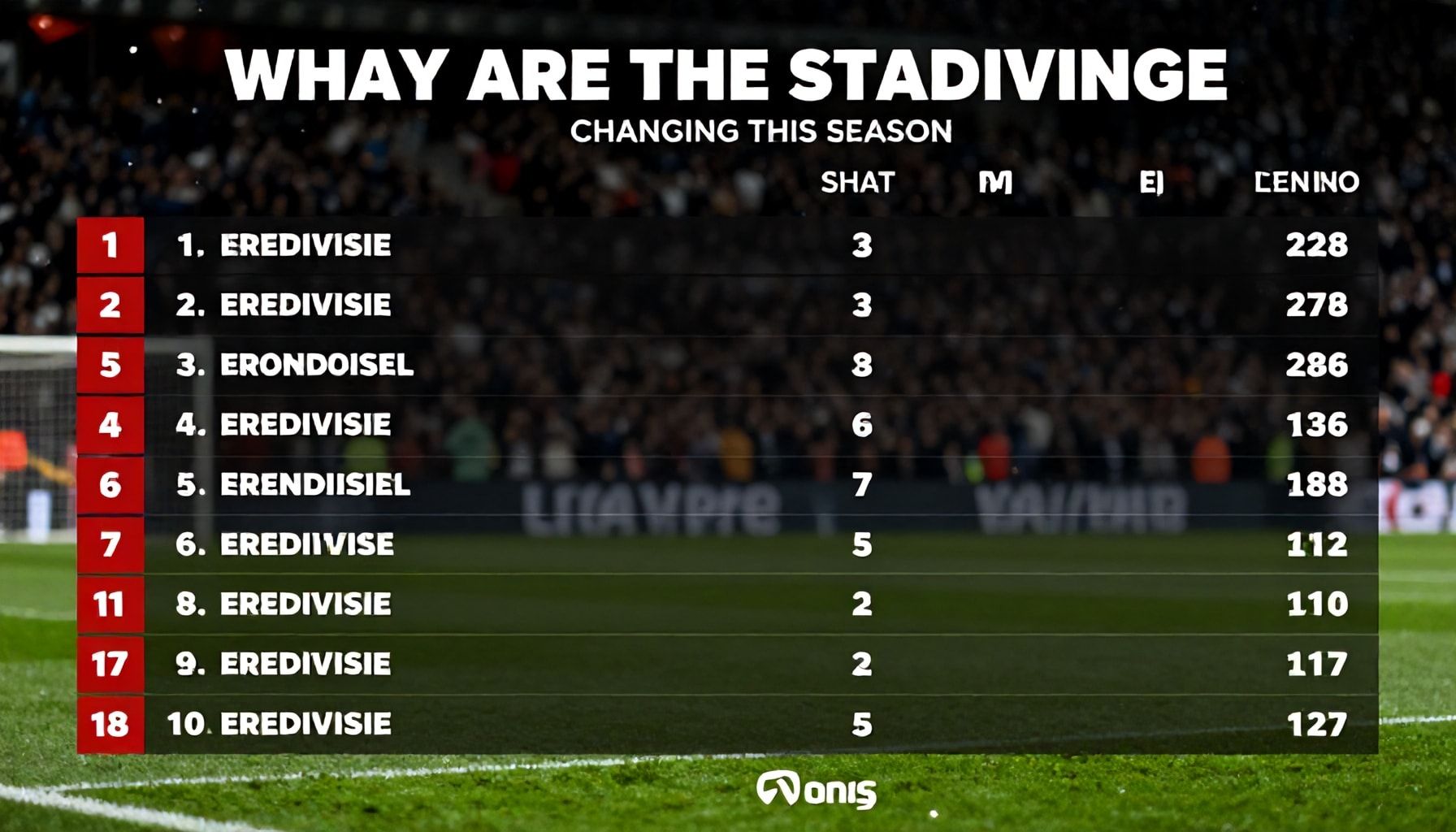 Neden Eredivisie Sıralamaları Bu Sezon Değişiyor?*