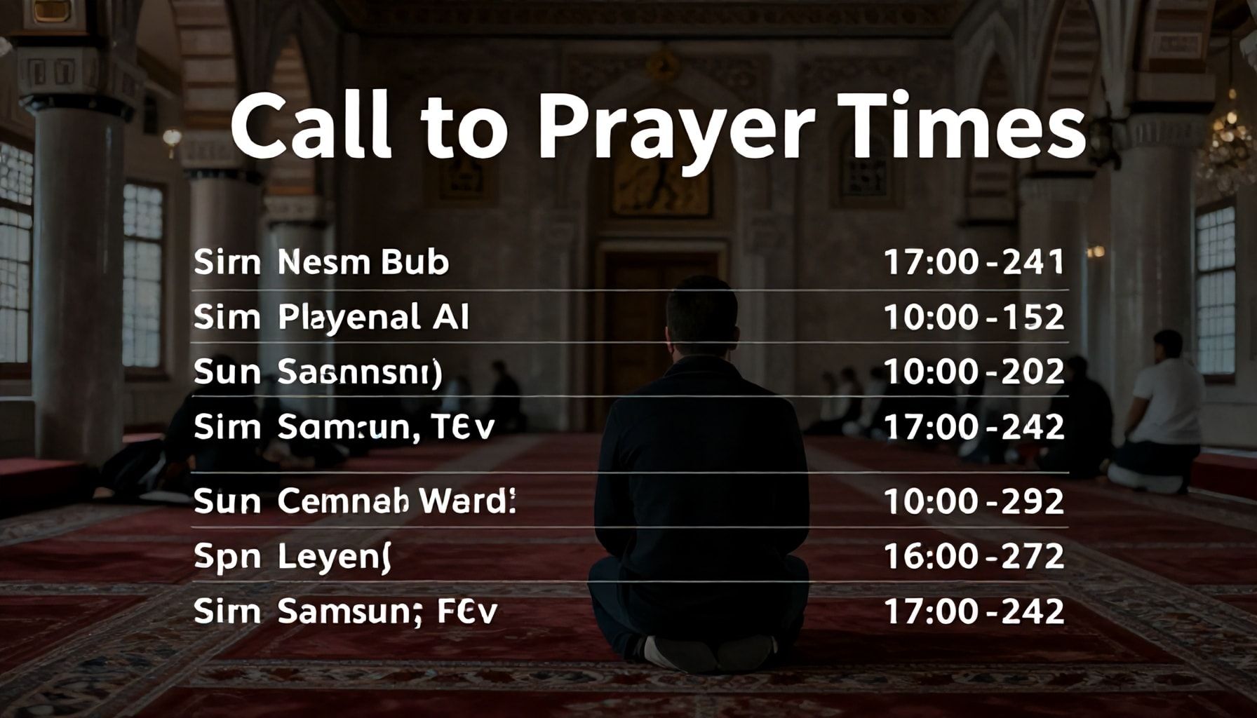 Samsun'da Ezan Vakitlerini 1 Dakikada Öğrenin: Hızlı ve Pratik Yöntemler*