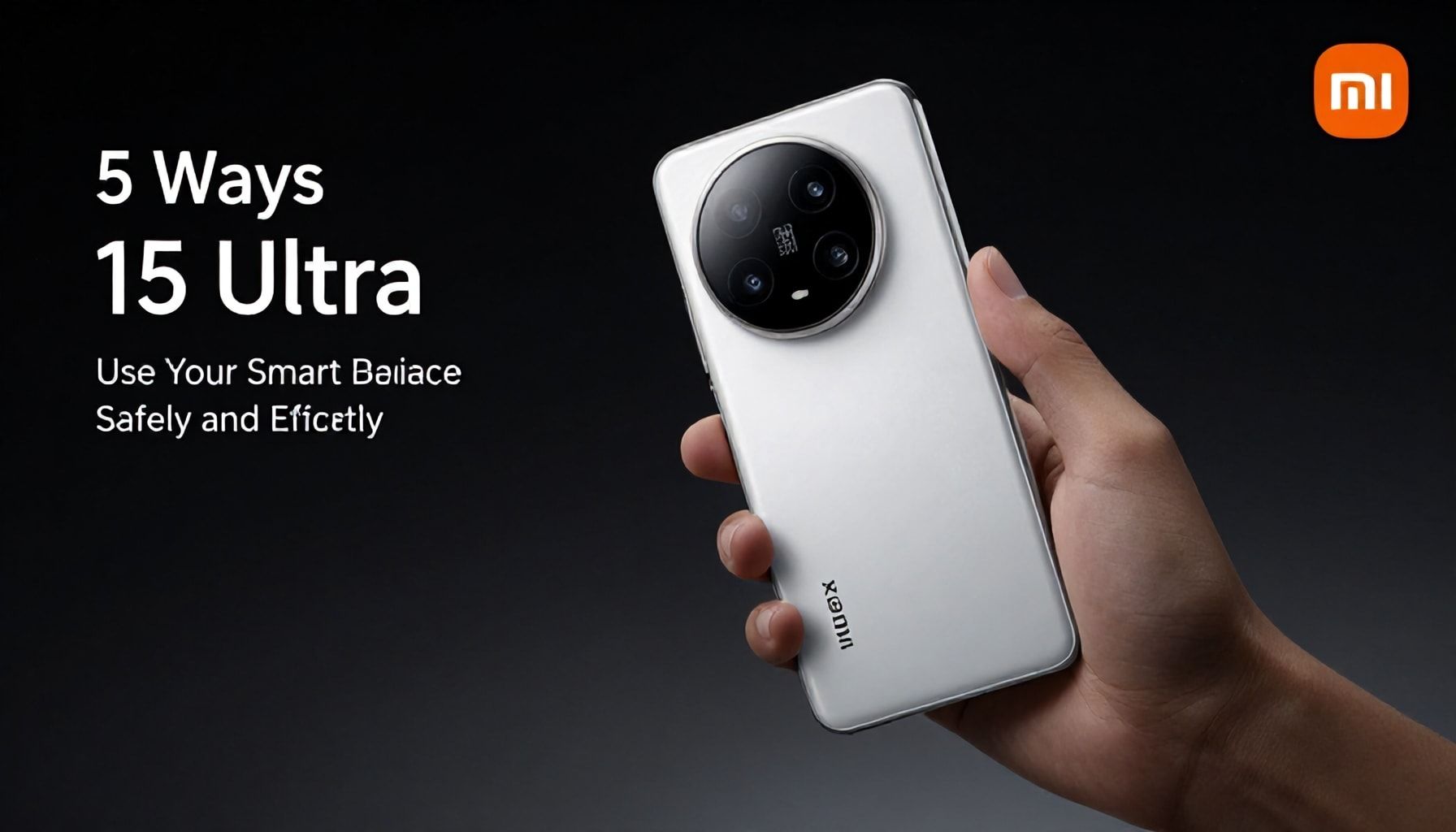5 Yolla Xiaomi 15 Ultra ile Akıllı Cihazınızı Güvenli ve Verimli Kullanma*