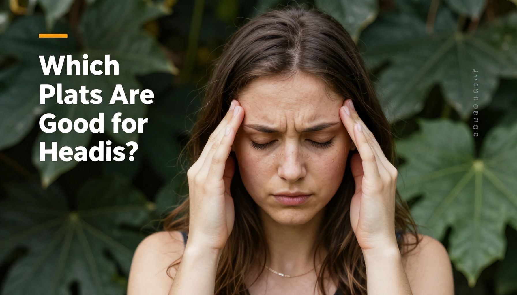 Baş Ağrısına Neden Bu Bitkiler İyidir?*