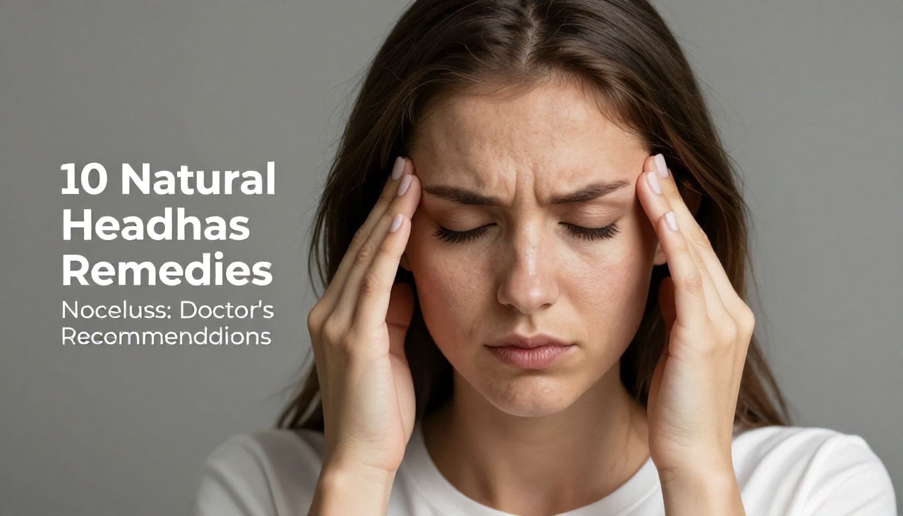10 Doğal Baş Ağrı Tedavisi: Hekimler Önerileri*