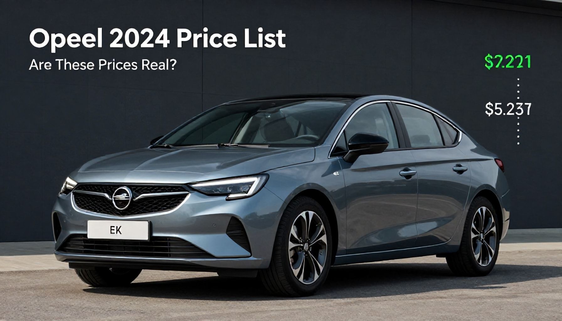 Opel 2024 Fiyat Listesi: Gerçekten Bu Fiyatlar Mı?*