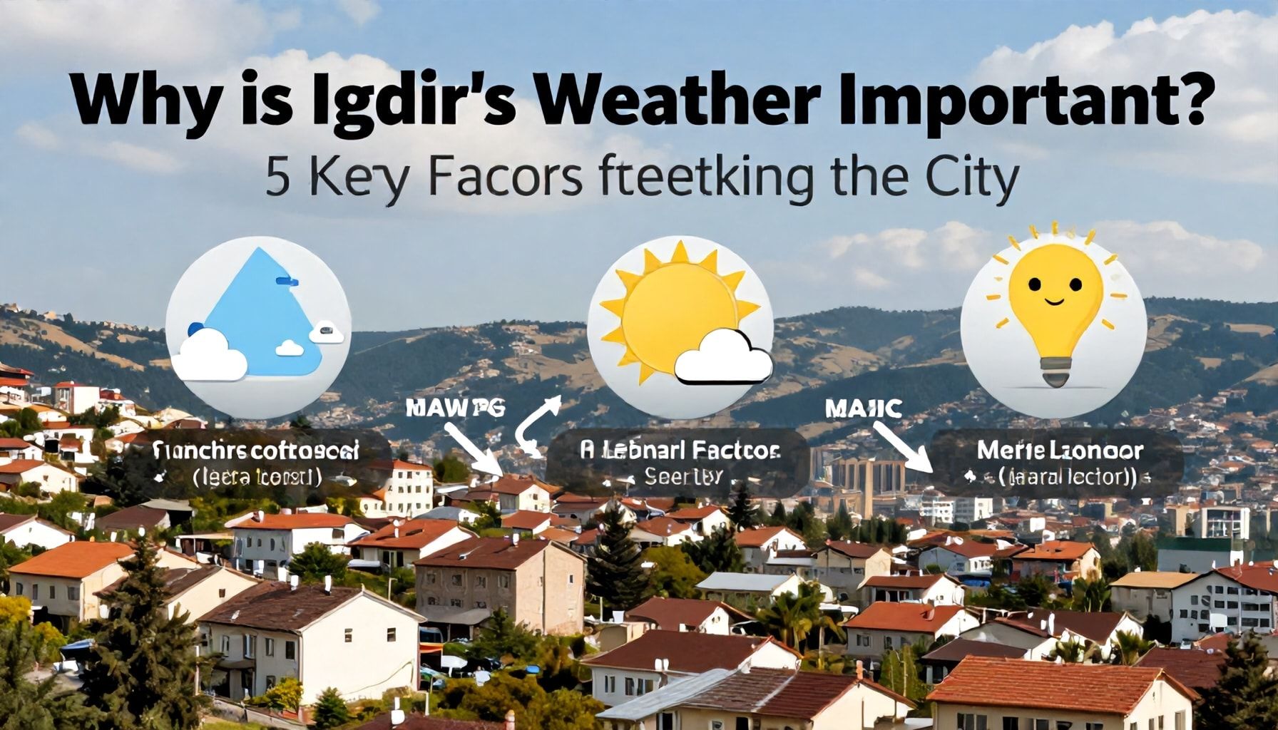 İğdir'in Hava Durumu Neden Önemli? 5 Nedenle Şehri Etkileyen Faktörler*