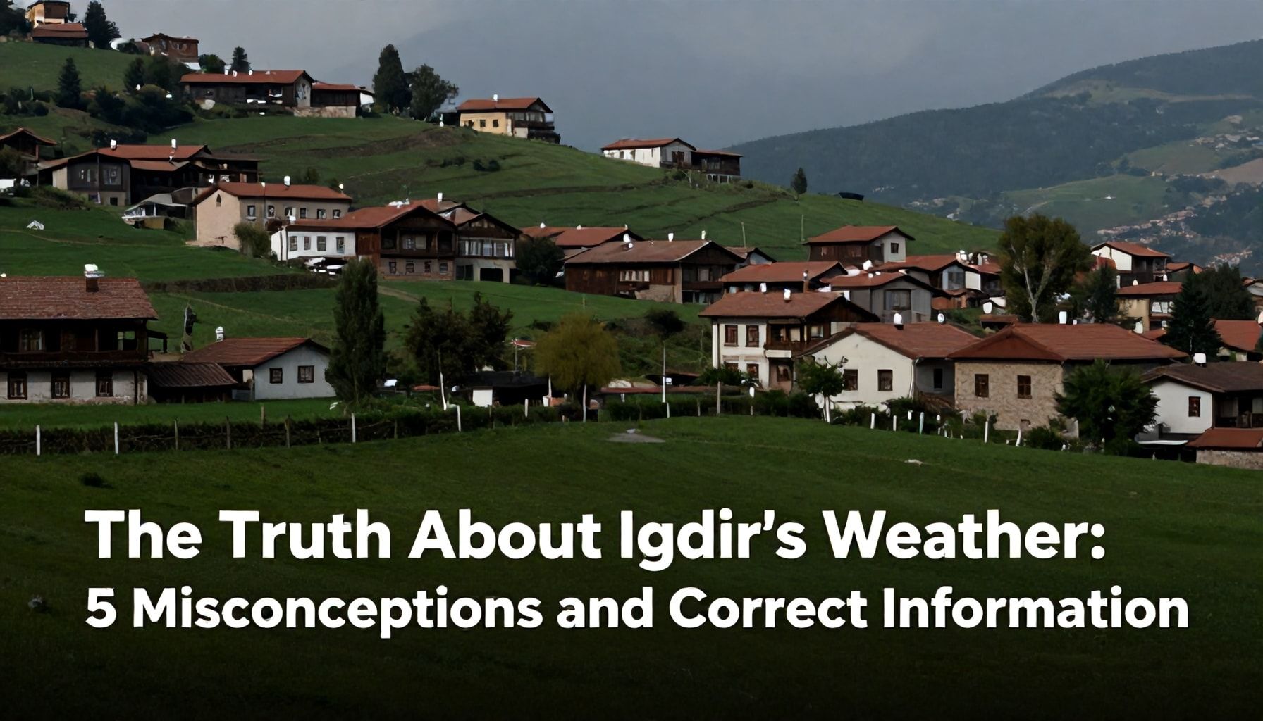 İğdir'in Hava Durumu Gerçeği: 5 Yanlış Algı ve Doğru Bilgi*