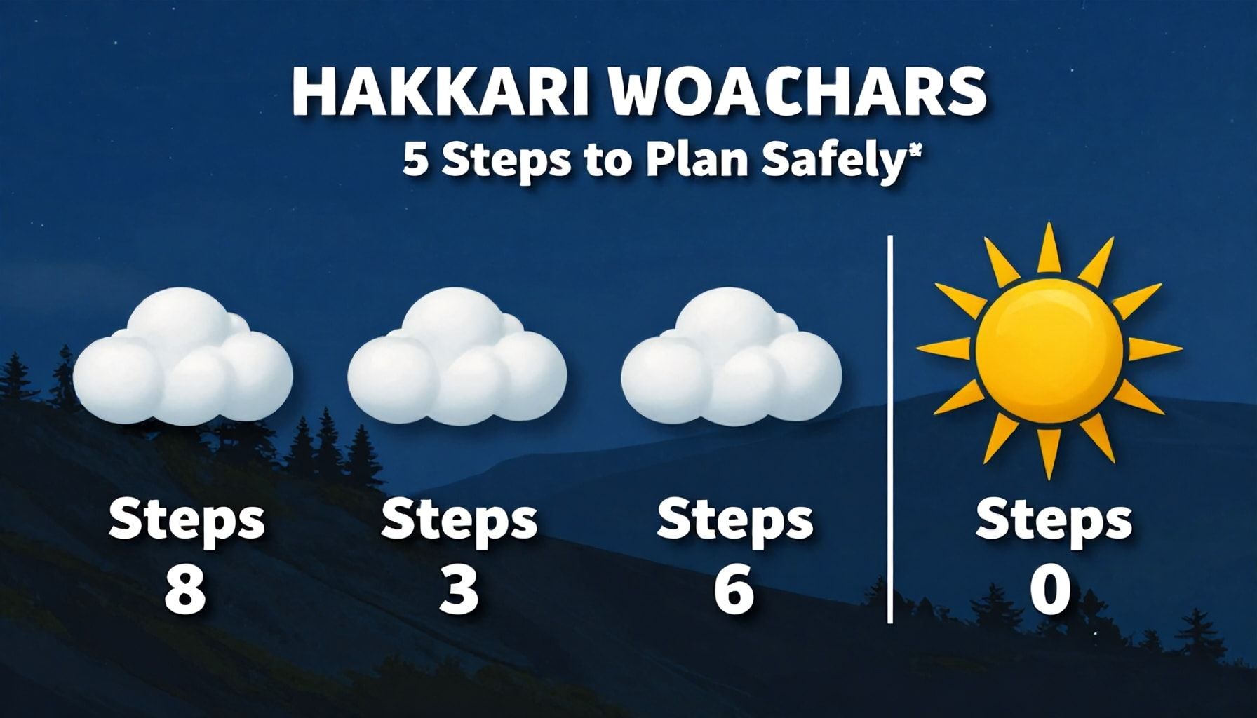 Hakkâri Hava Durumu: Planlarınızı Güvenle Yapmak İçin 5 Adım*