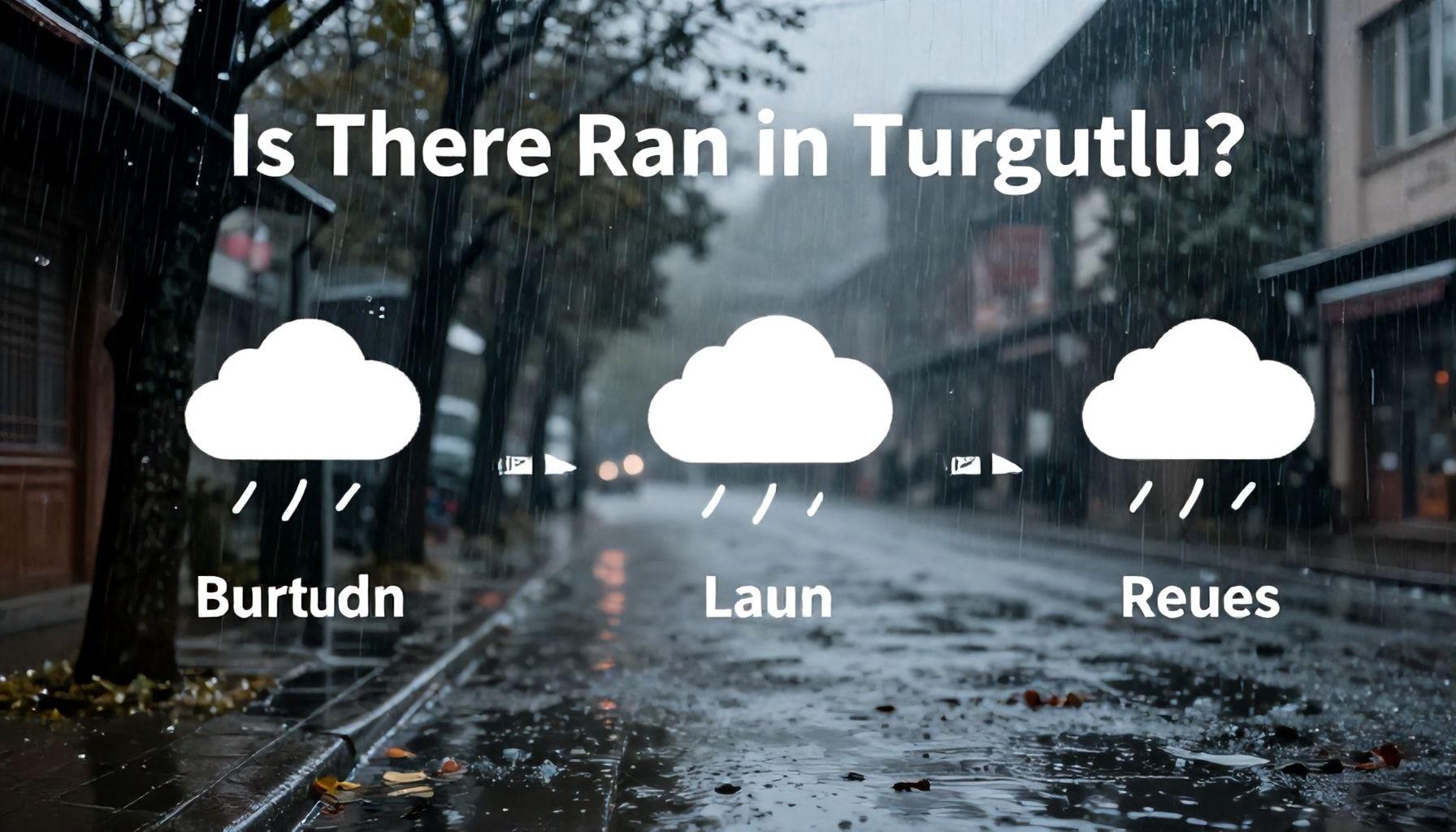 Turgutlu'da Yağmur Var Mı? Hava Koşullarını Anlamak İçin Gerekli 3 Ana Nokta*