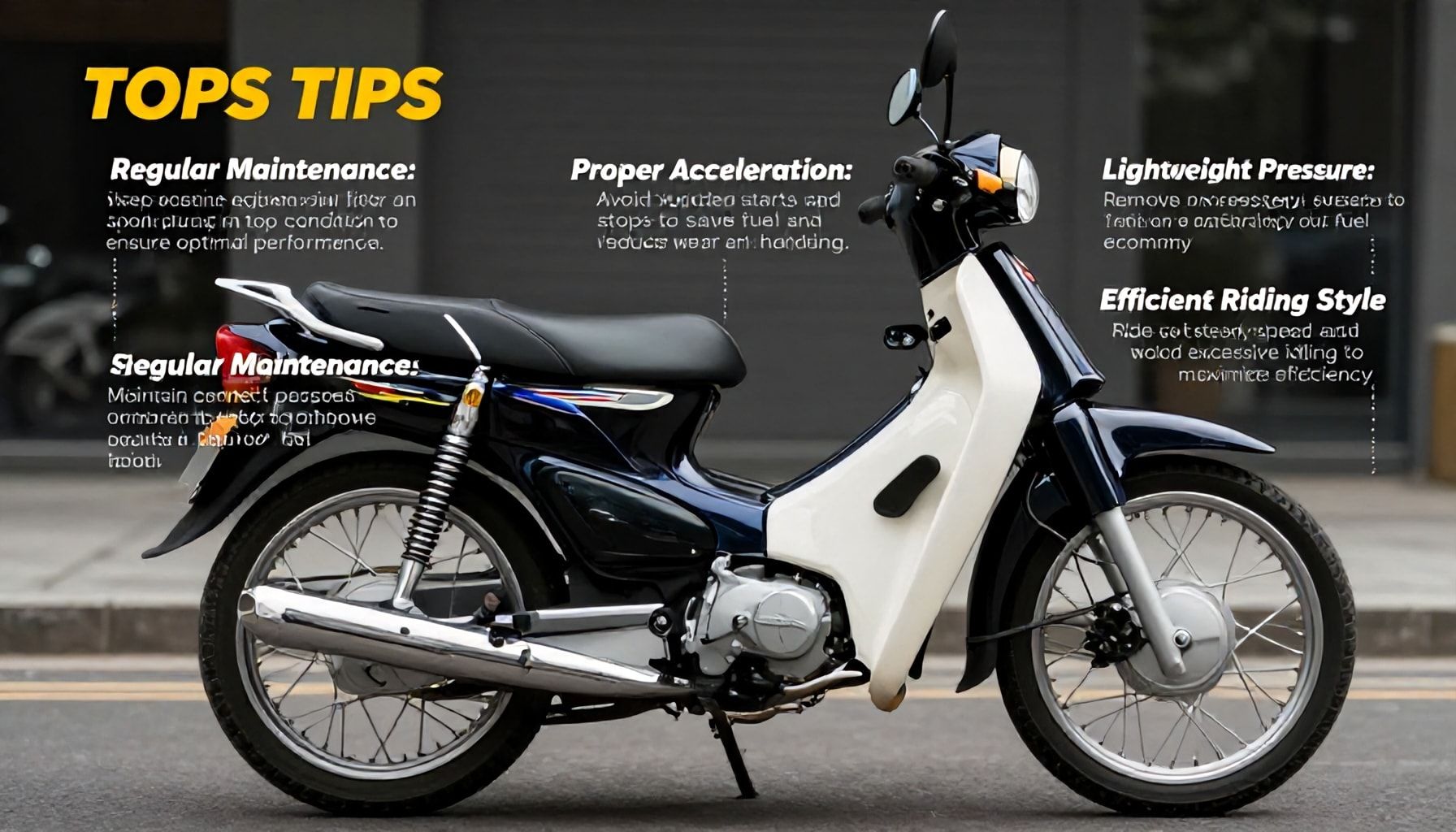 50 cc motorlu araçlar için 5 verimlilik ipucu*