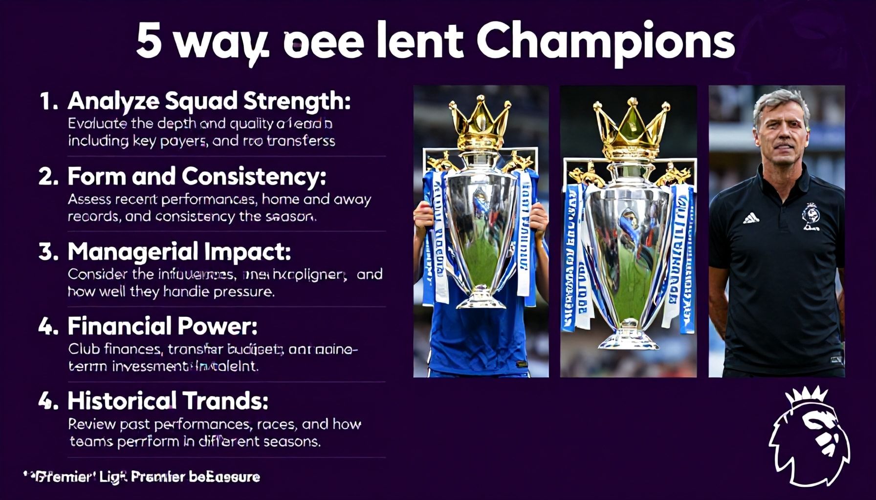 5 Ways to Predict the Next Premier Lig Champions*