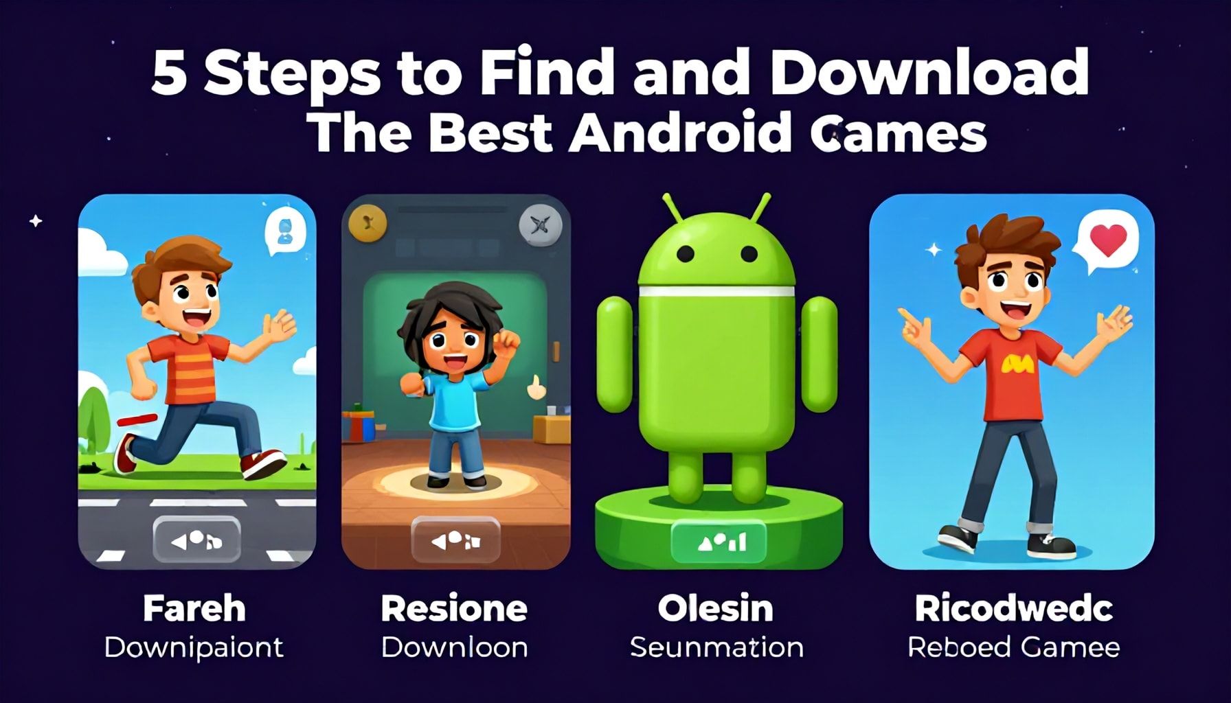 5 Adımda En İyi Android Oyunlarını Bulun ve İndirin*