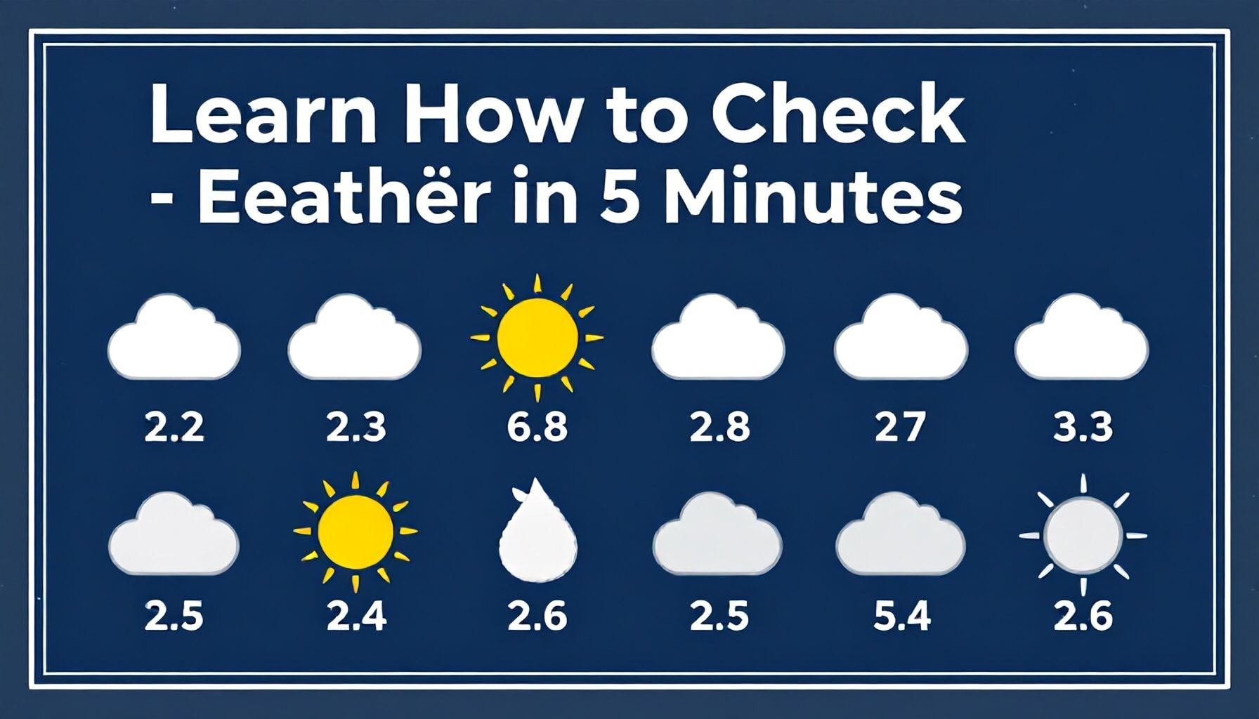 Eskişehir’in Hava Durumunu 5 Dakikada Kontrol Etmeyi Öğrenin*