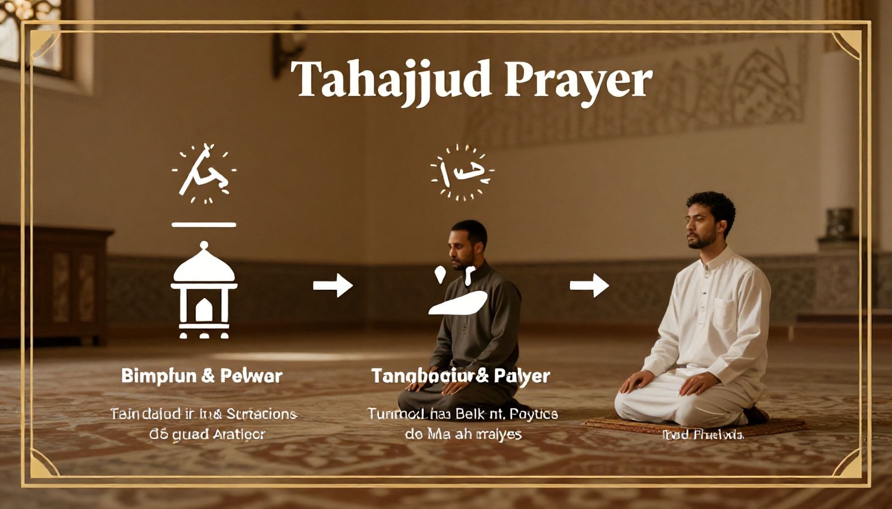 Teheccüd Namazının Doğru Adımları: Adım Adım Kılış Rehberi*