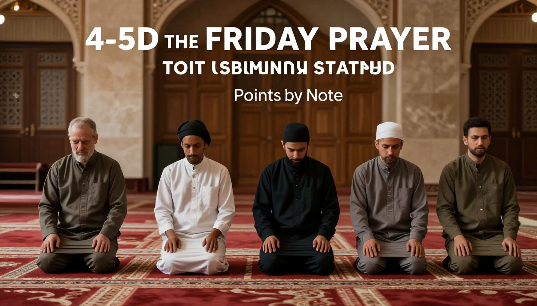 Teheccüd Namazı İçin 5 Esas Yönelim: Dikkat Edilmesi Gereken Noktalar*