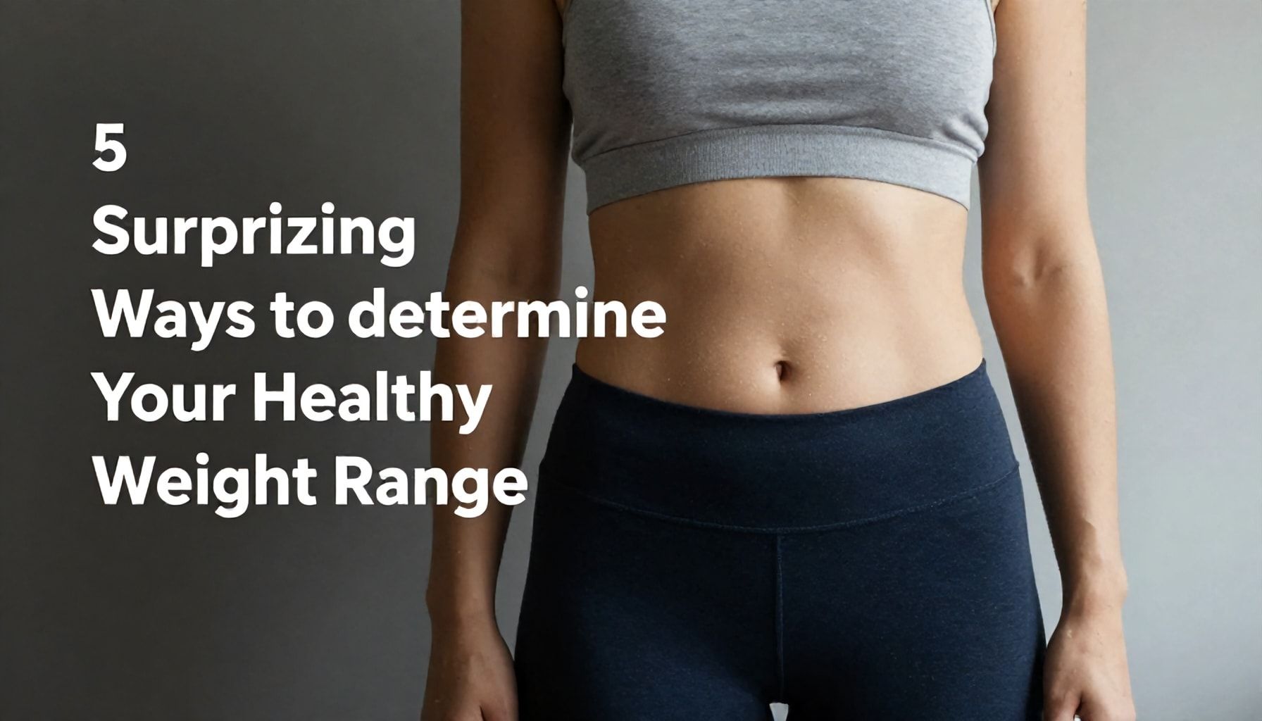 5 Surprising Ways to Determine Your Healthy Weight Range*