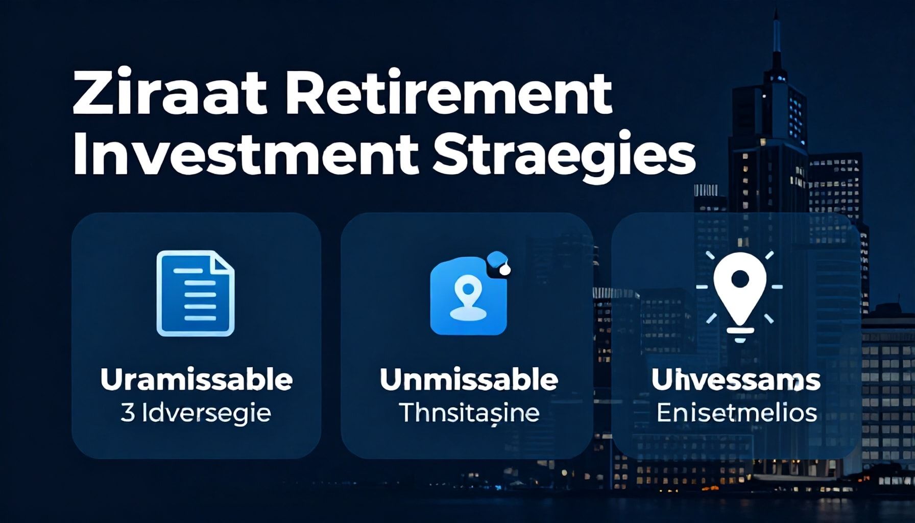 Ziraat Emekli Promosyonu 2025’te Kaçınılmaz 3 Yatırım Stratejisi*