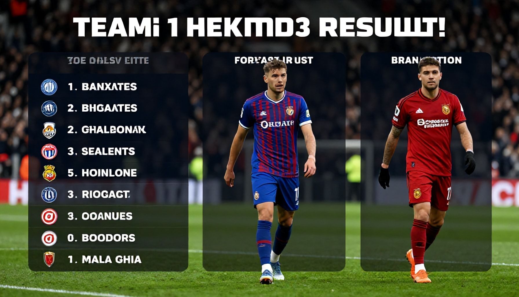 3 Yöntemle Takımların Formunu Karşılaştırın ve Maç Sonucu Tahmin Edin*