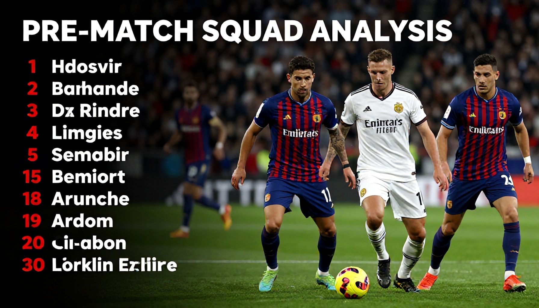 Maç Öncesi Kadro Analizi: Bu 5 Oyuncunun Performansı Maçı Değiştirecek*