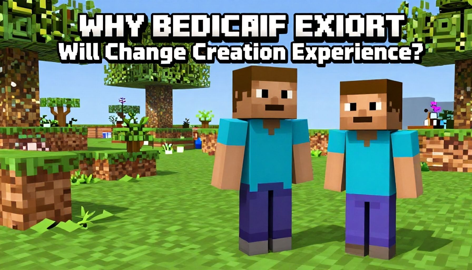 Neden Bedrock Edition, Oluşturma Deneyiminizi Değiştirecek?*