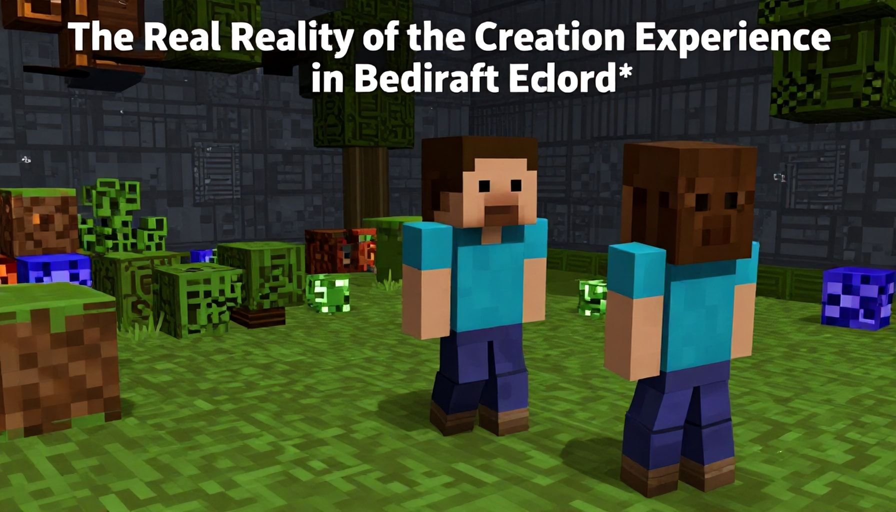 Bedrock Edition'da Oluşturma Deneyiminin Gerçek Gerçeği*