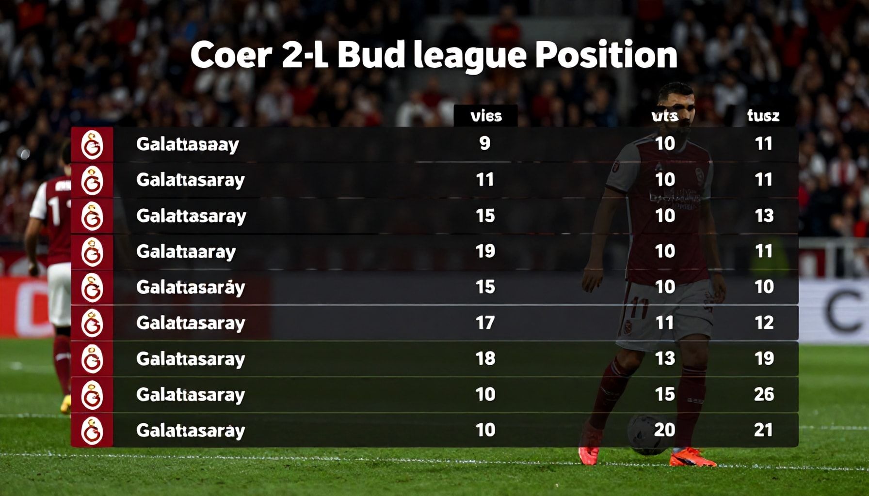 Galatasaray'ın Güncel Puan Durumu: Şu Anki Ligdeki Yerini Nasıl Kontrol Edersiniz?*