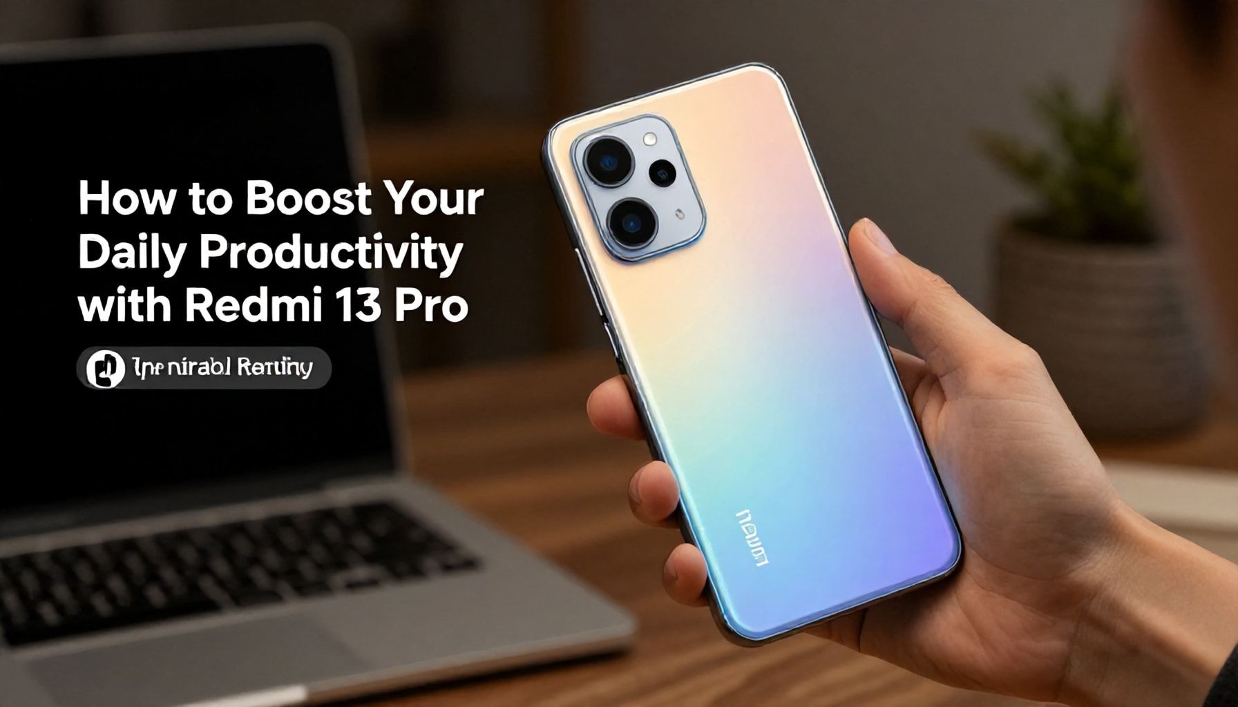 Redmi 13 Pro ile Günlük Verimliliğinizi Nasıl Artırırsınız?"*