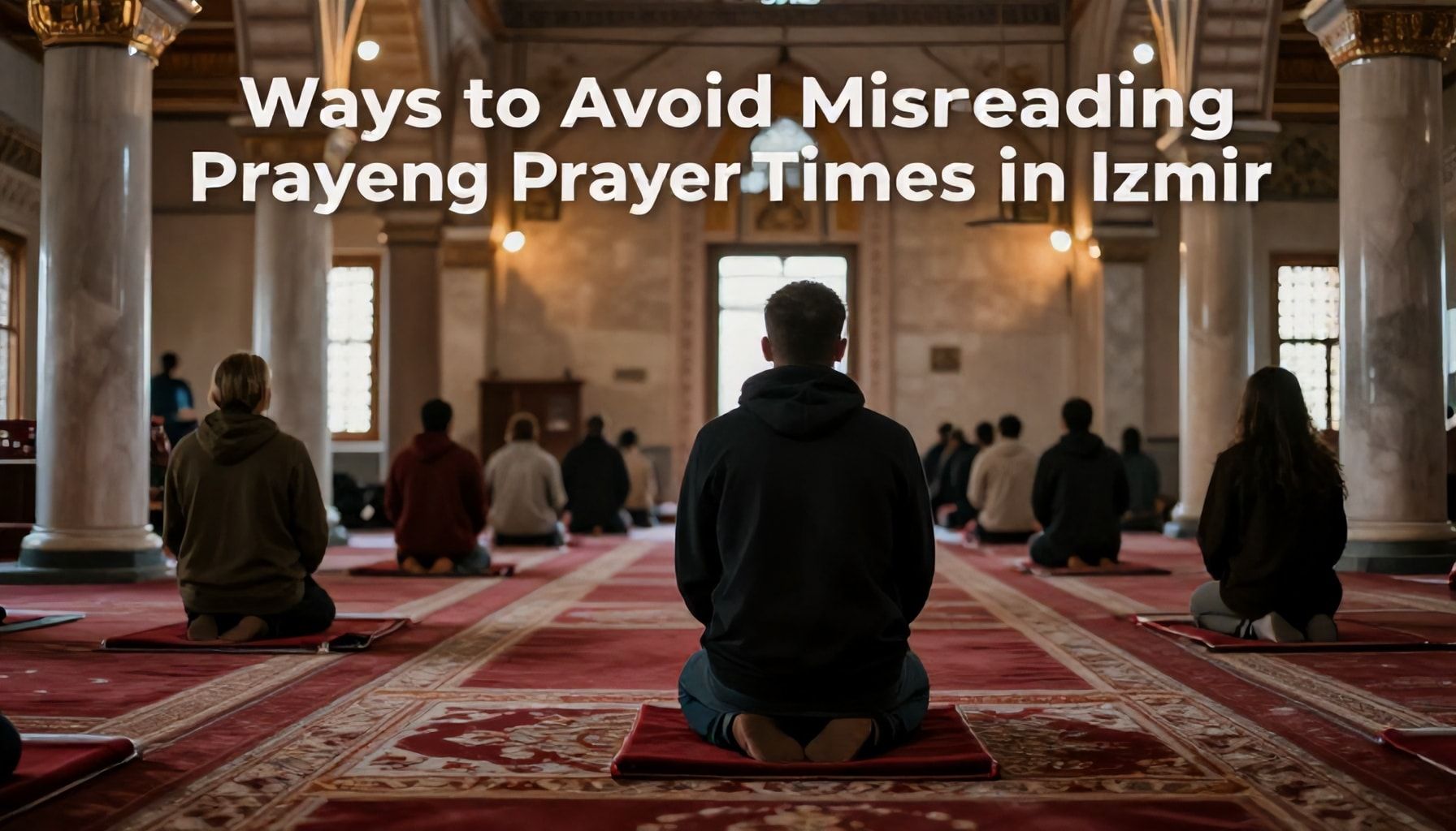 5 Yöntemle İzmir'de Namaz Vakitlerini Hatalı Okumaktan Kurtulun*