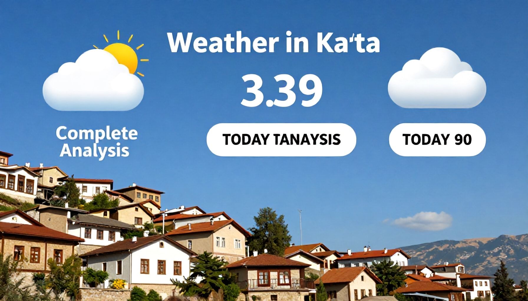 Kahta Hava Durumu: Bugün ve Gelecek Günün Tam Analizi*