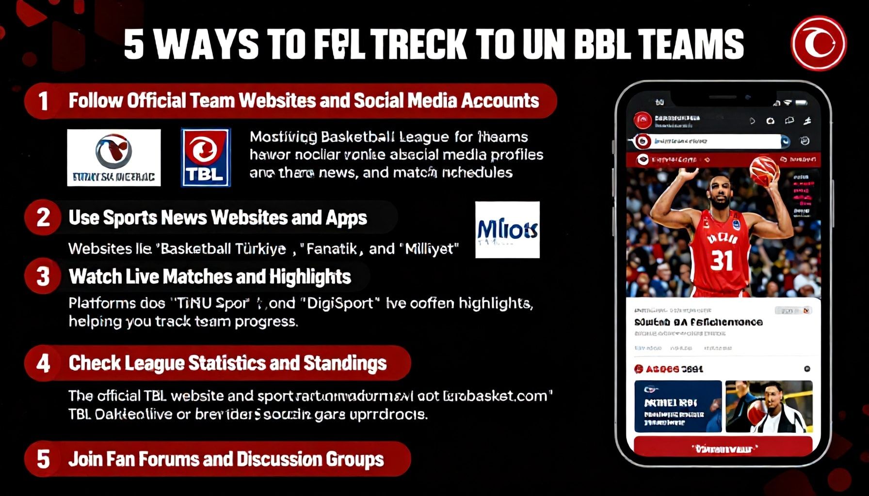 5 Yöntemle Türkiye Basketbol Ligi’ndeki Takımların Gelişimini Takip Edin*