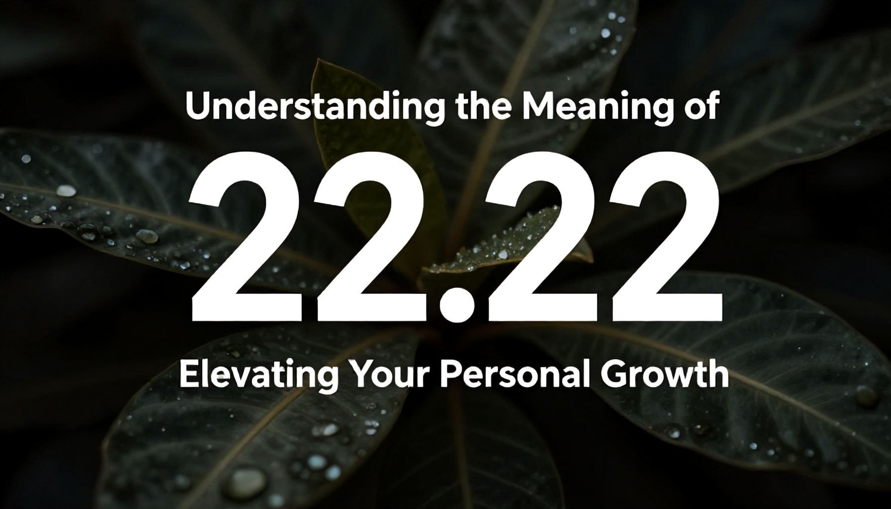 How to 22.22 Saat Anlamını Anlamak ve Kişisel Gelişiminizi Yükseltmek*