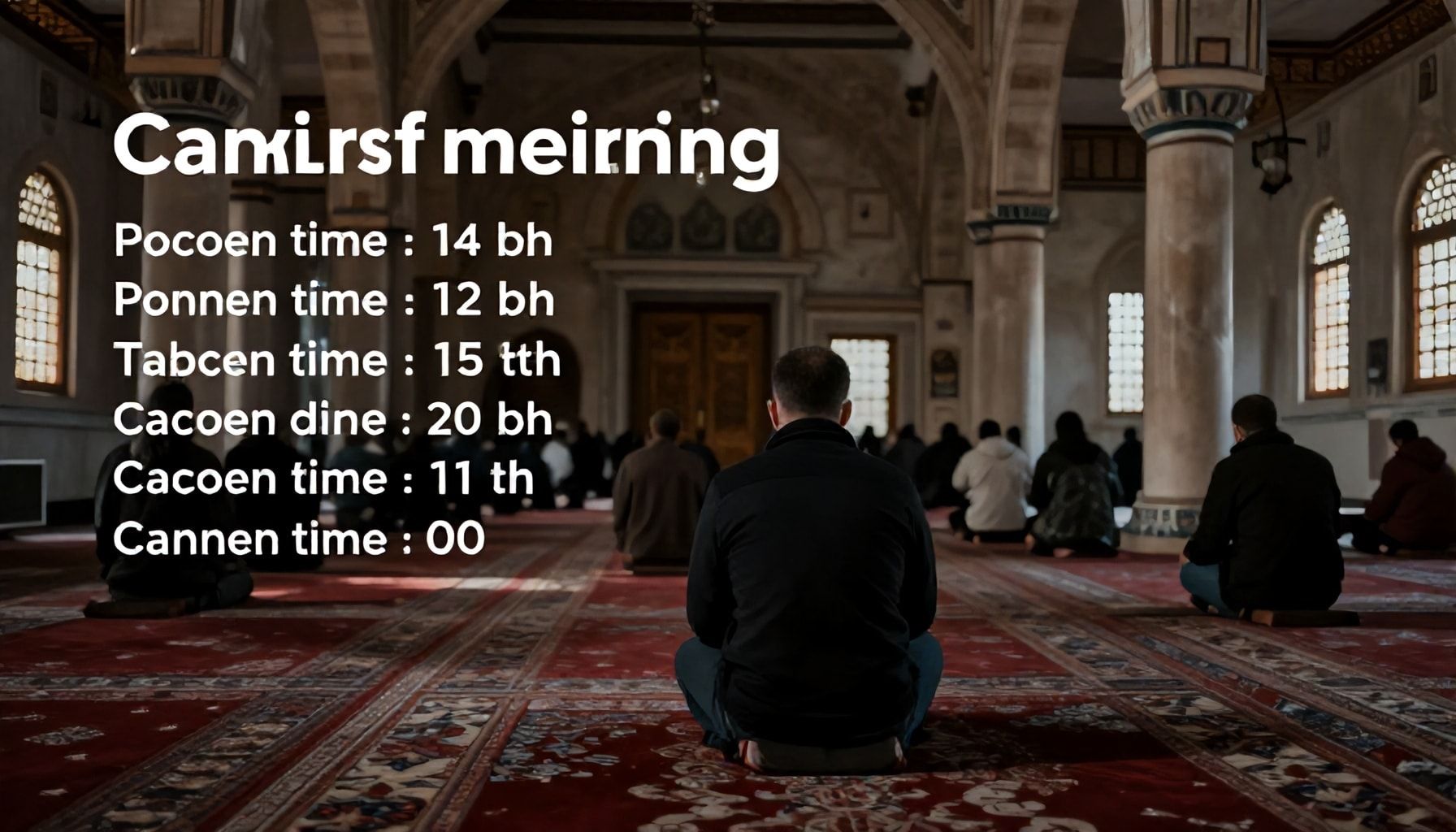 Şanlıurfa'da Namaz Vakitlerini Hatalı Almayın: Bu Uyarıları Takip Edin*