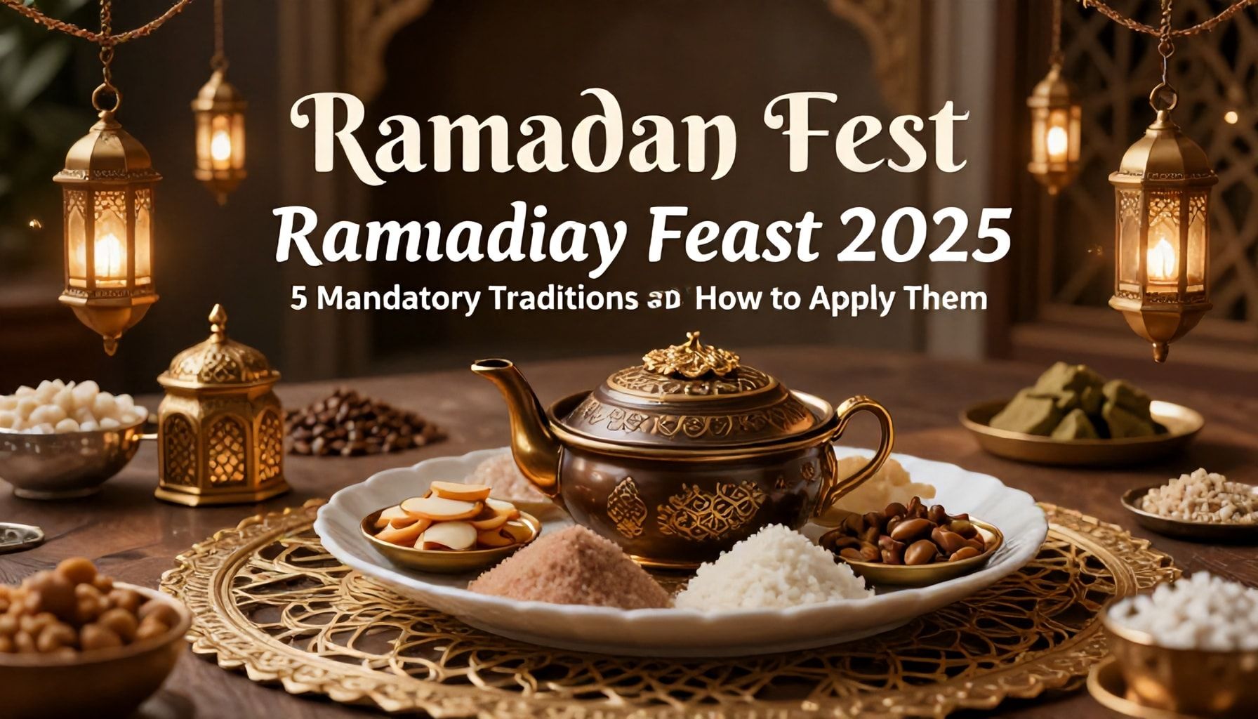 Ramazan Bayramı 2025’te 5 Adet Zorunlu Gelenek ve Nasıl Uygulanır*